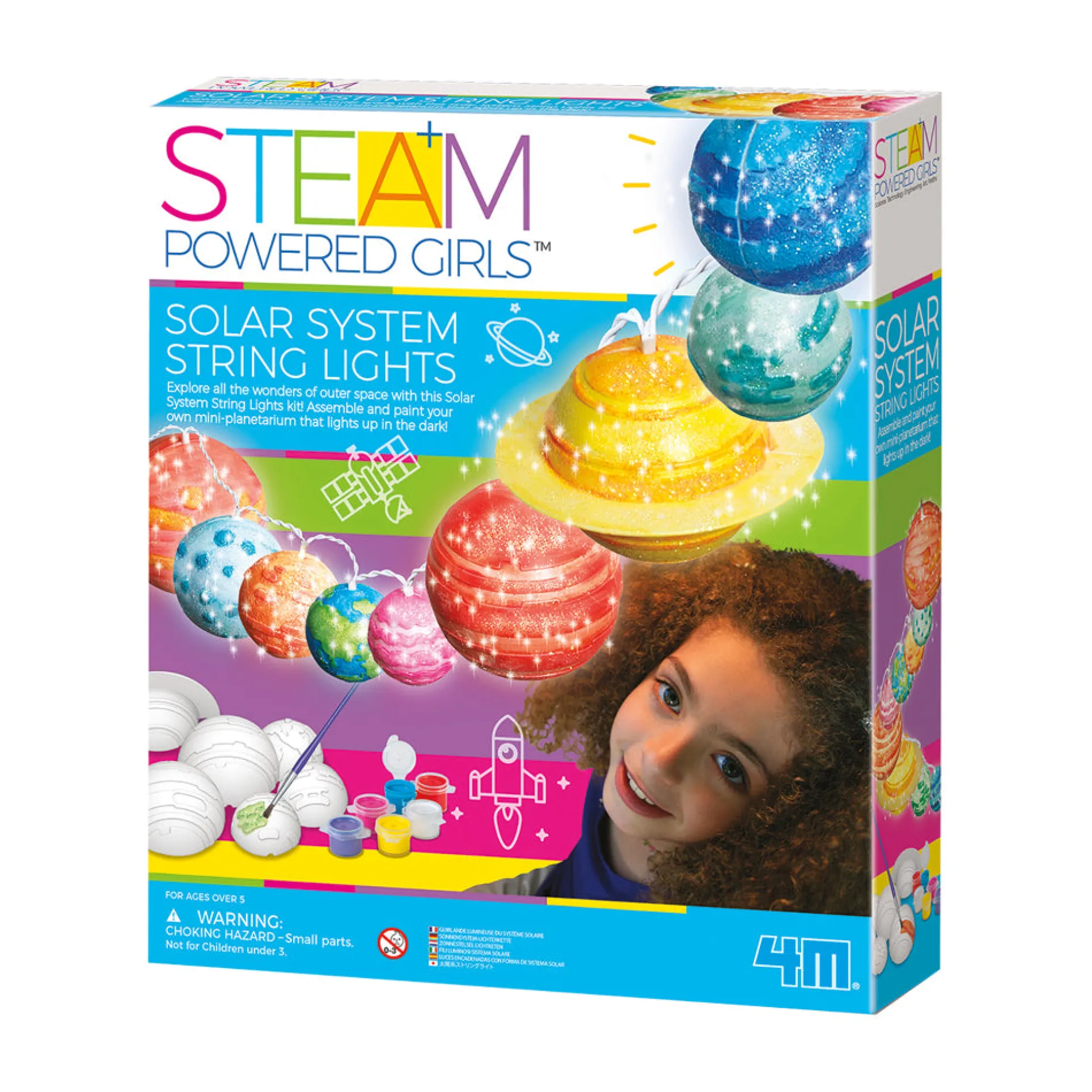 4M Solar System String Lights Educational Kit