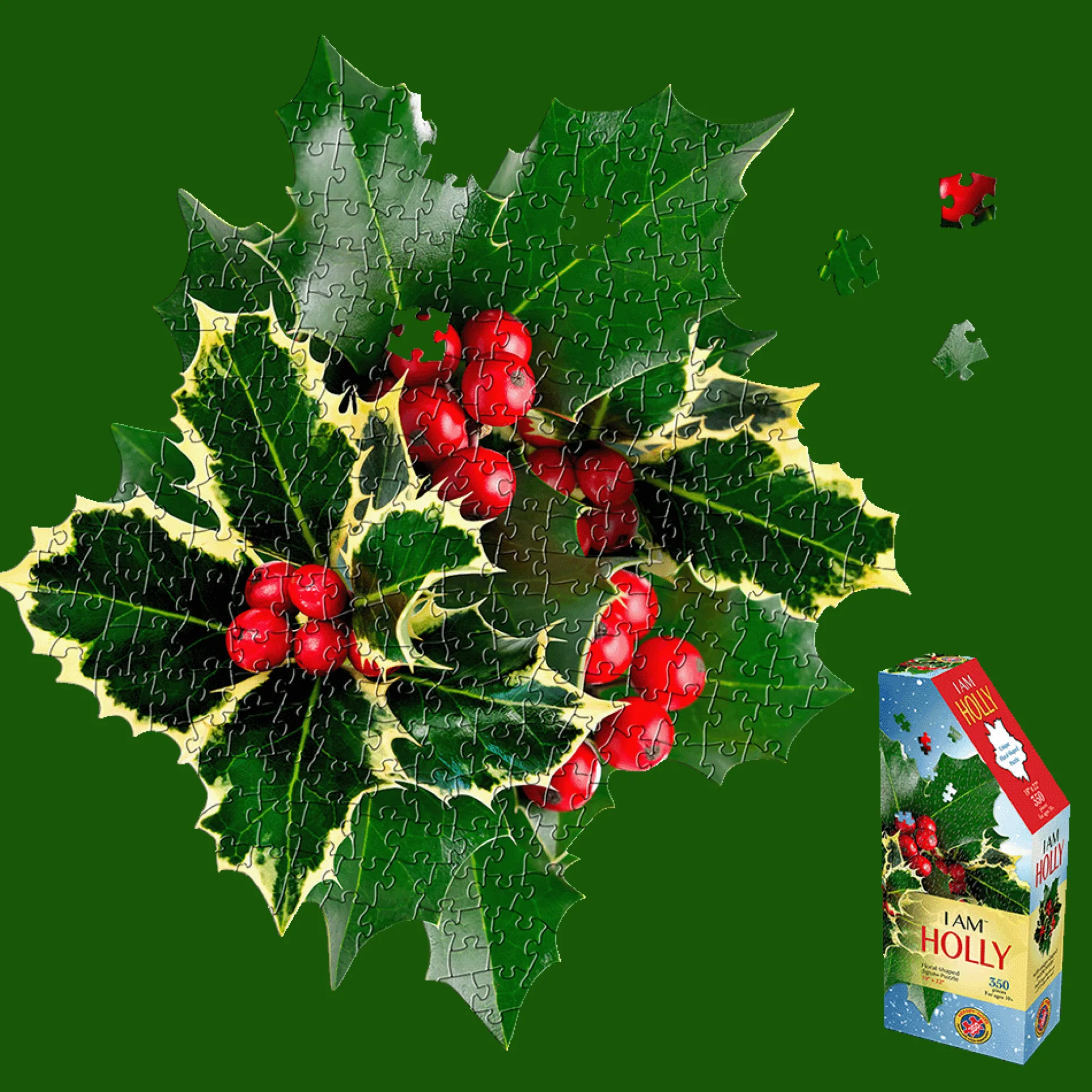 Madd Capp Floral Holly Jigsaw Puzzle - 350 pc