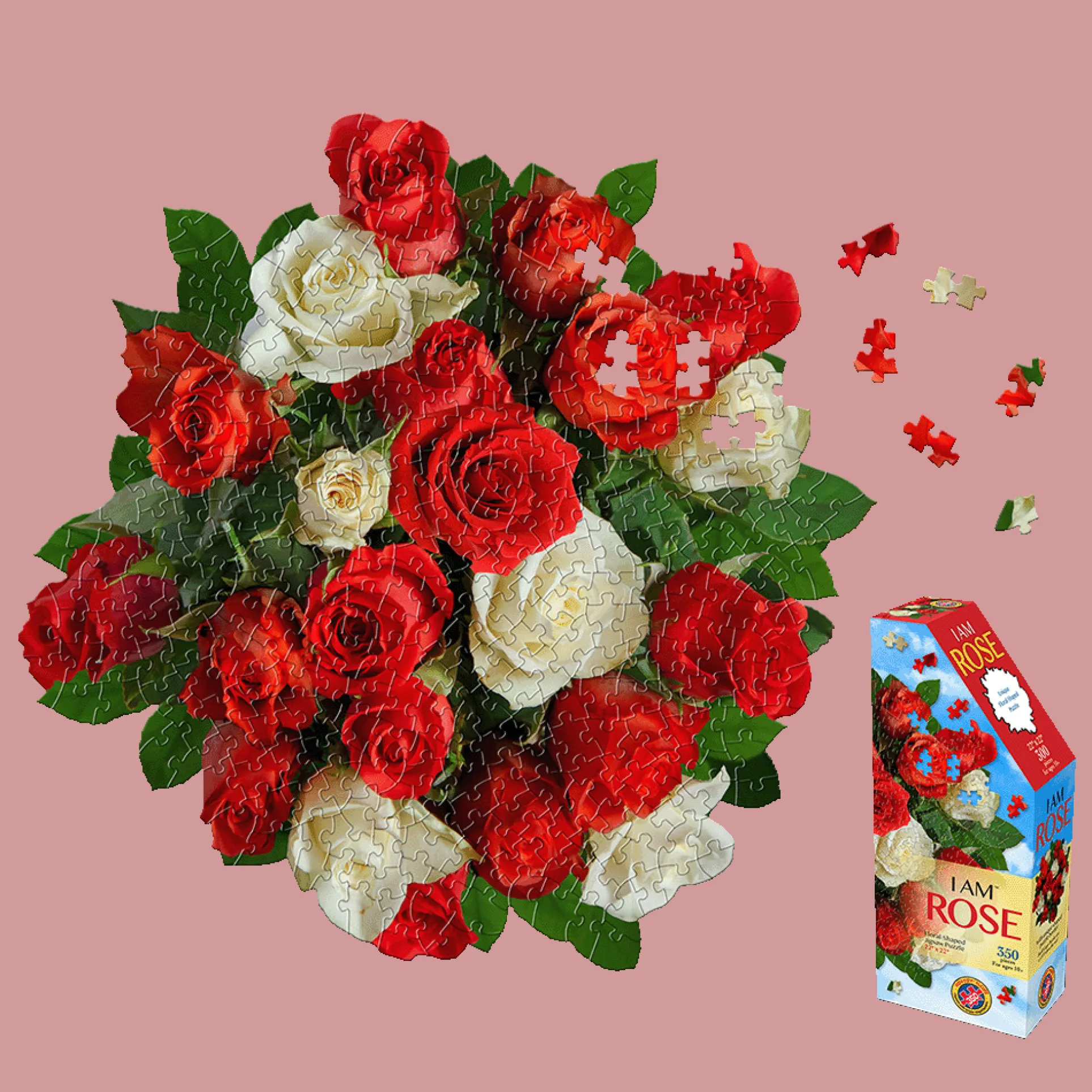 Madd Capp Floral Rose Jigsaw Puzzle - 350 pc