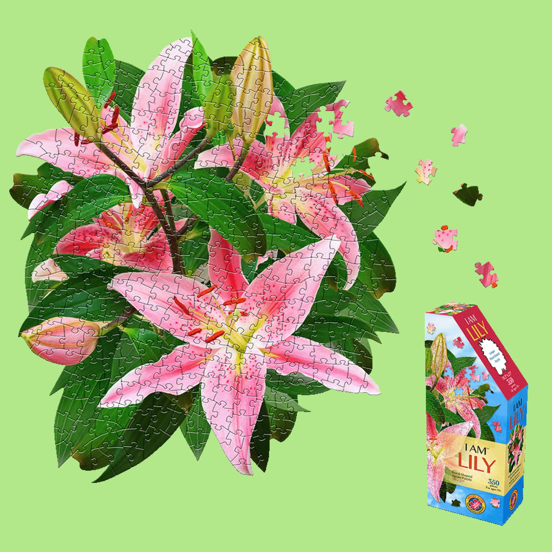 Madd Capp I AM LILY Floral Jigsaw Puzzle - 350 pc