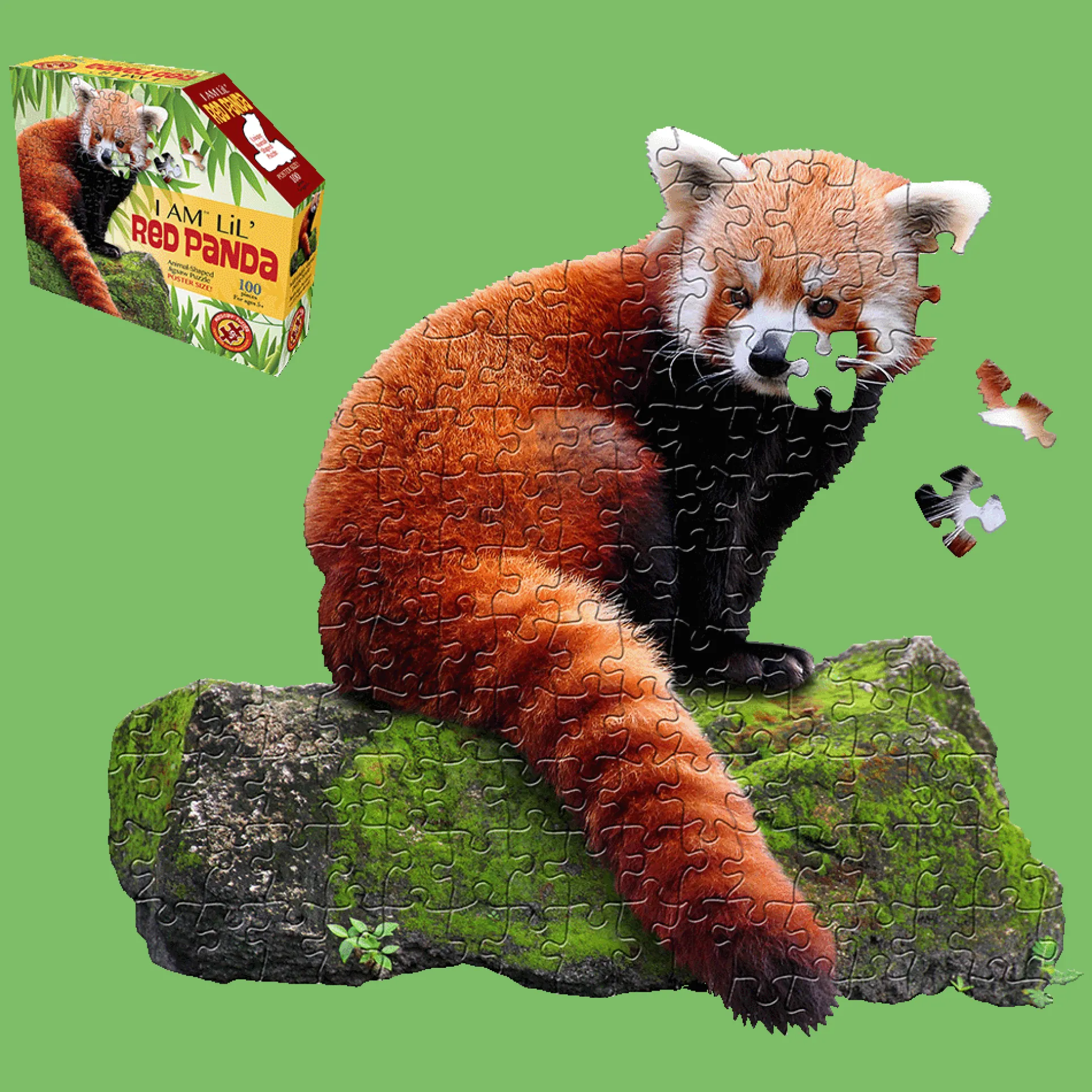 Madd Capp I AM LiL' RED PANDA Jigsaw Puzzle - 100 pc