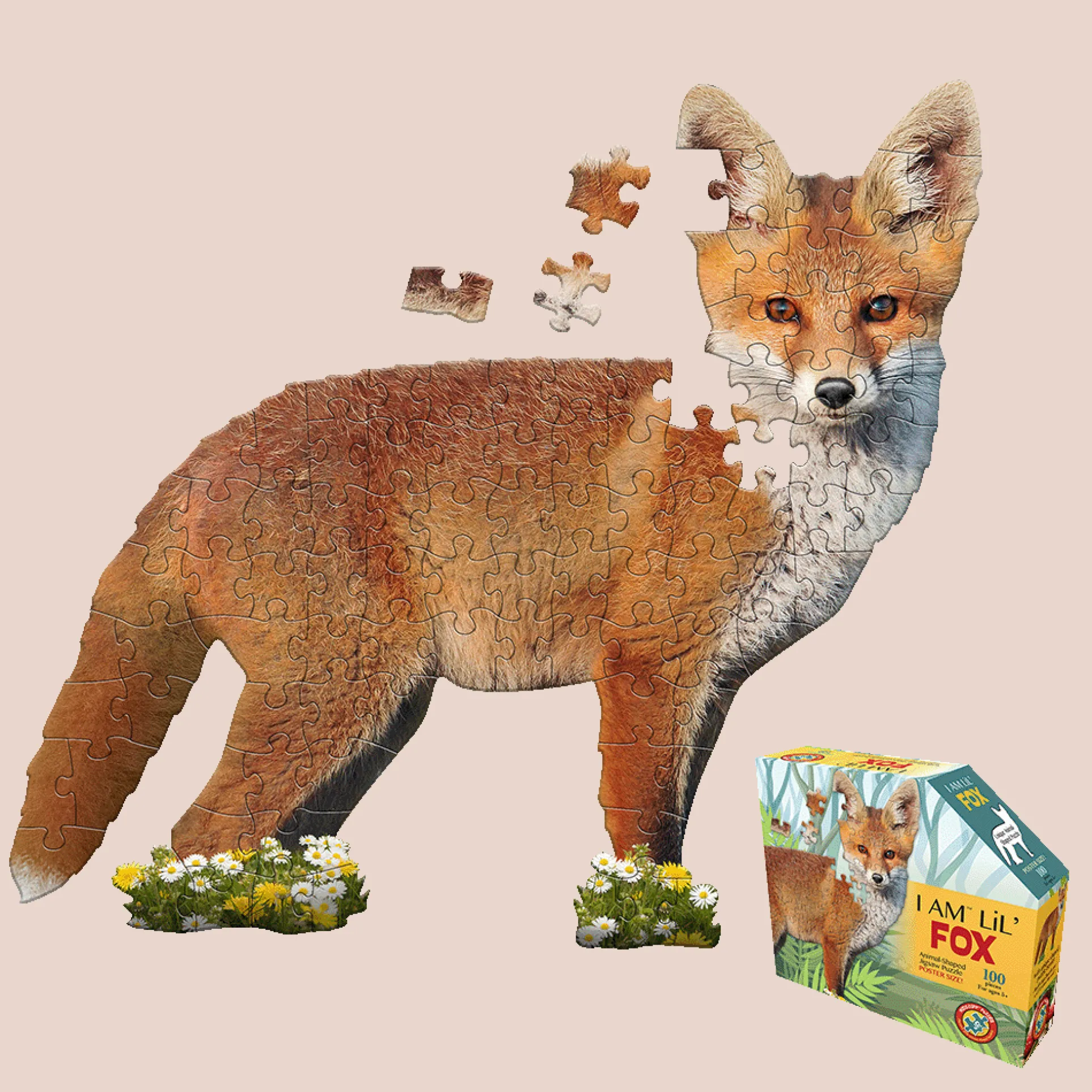 Madd Capp I AM LiL' FOX 100-Piece Jigsaw Puzzle