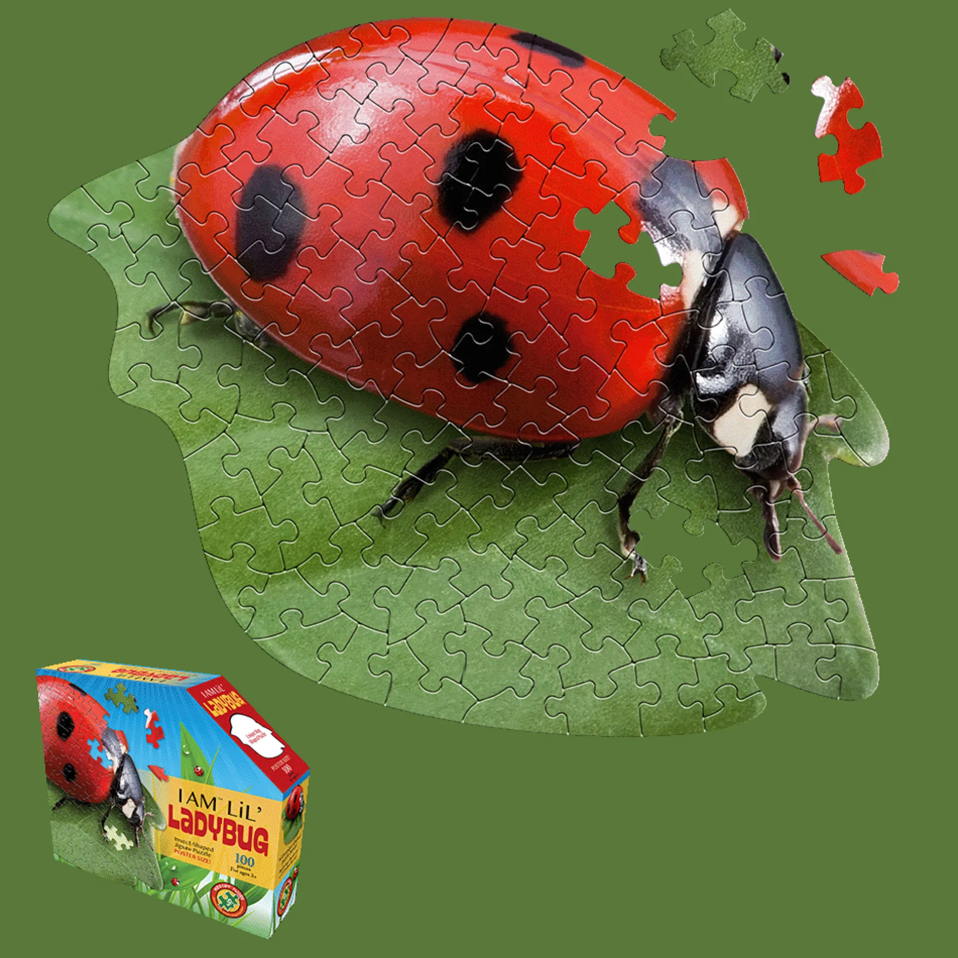 Madd Capp I AM LiL' LADYBUG Jigsaw Puzzle - 100 pc