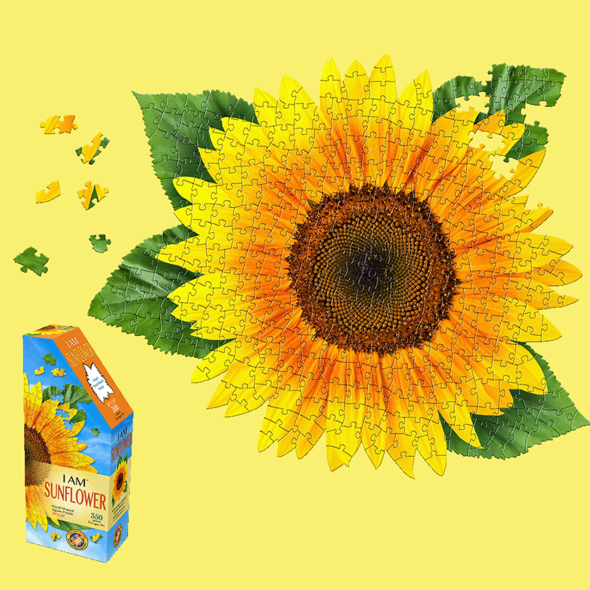 Madd Capp I AM SUNFLOWER Jigsaw Puzzle - 350 pc