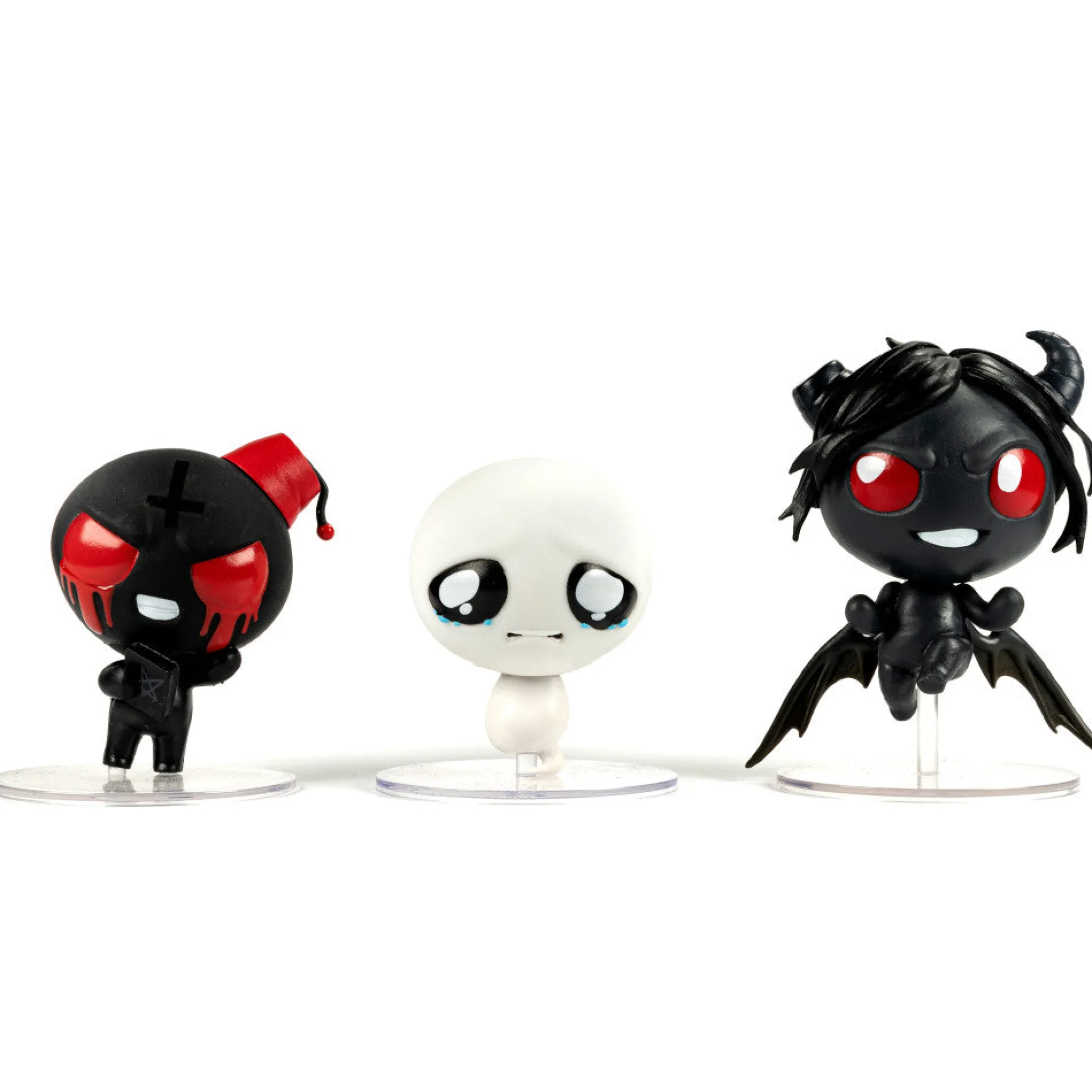 Maestro Media: The Binding of Isaac Collectible Figures Set - 2.5" Azazel, The Lost, Dark Judas