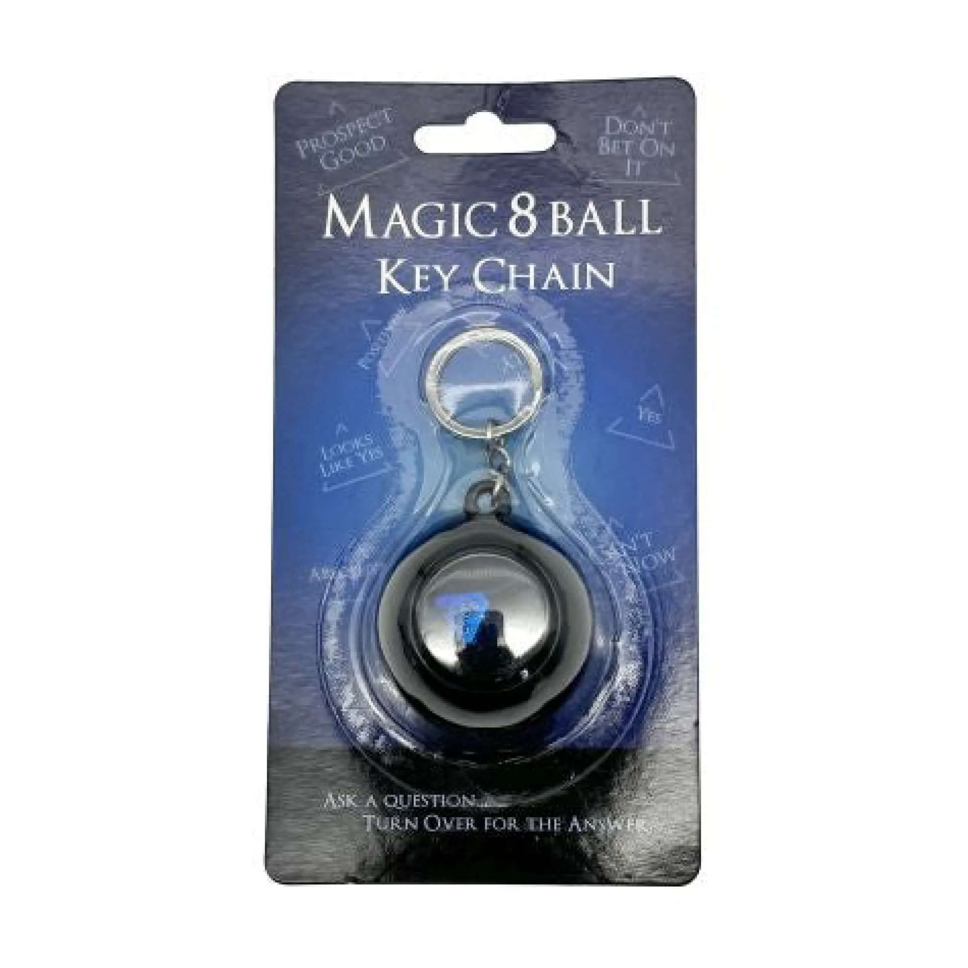 Magic 8 Ball Key Chain - Mystical Decision Helper