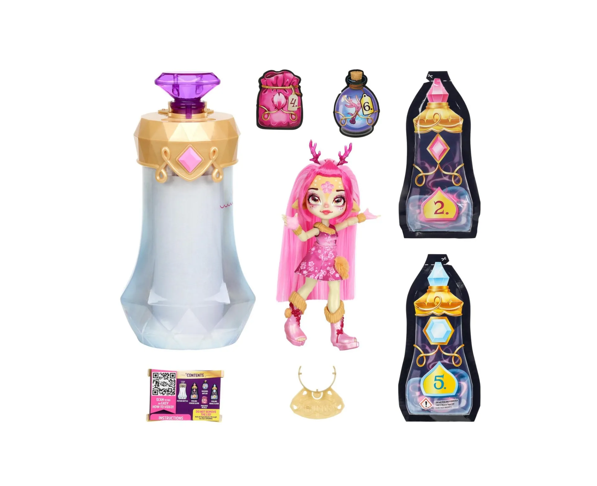 Magic Mixies Pixling Doll S1 Wave1 - Enchanted Multicolor