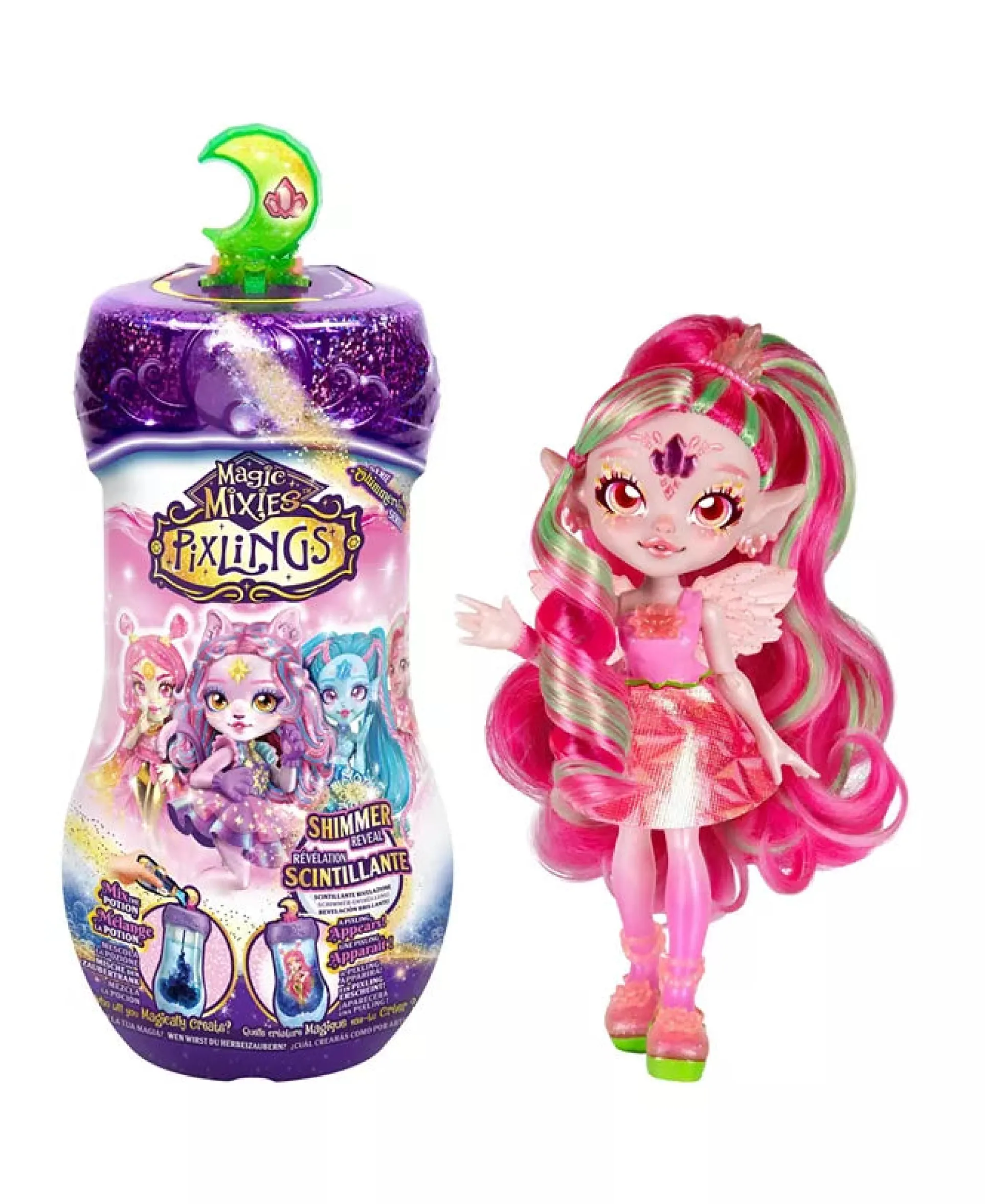 Magic Mixies Pixlings Fashion Doll - Faye from Shimmerverse