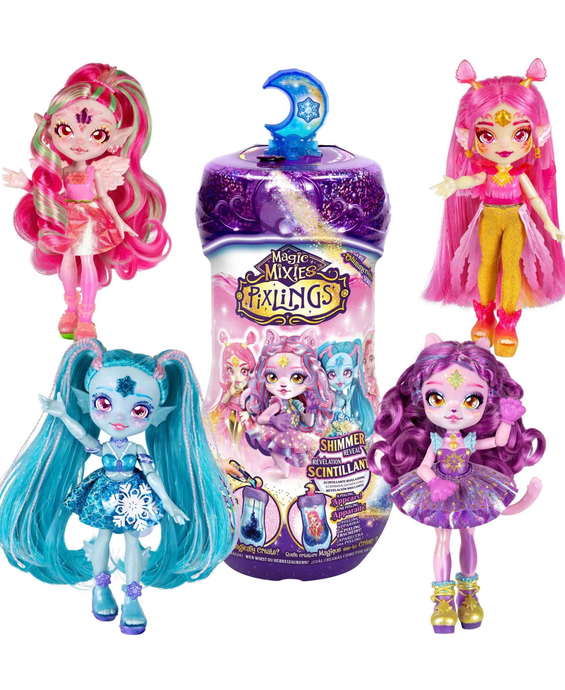 Magic Mixies Shimmerverse Pixlings Doll - Potion Reveal