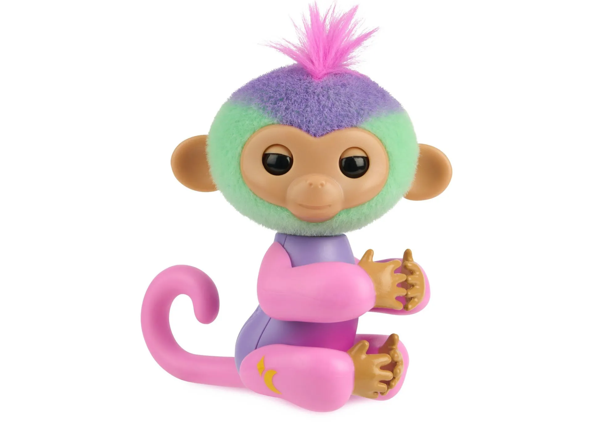 Magic Moods Norah Interactive Fortune Telling Monkey - Teal Purple