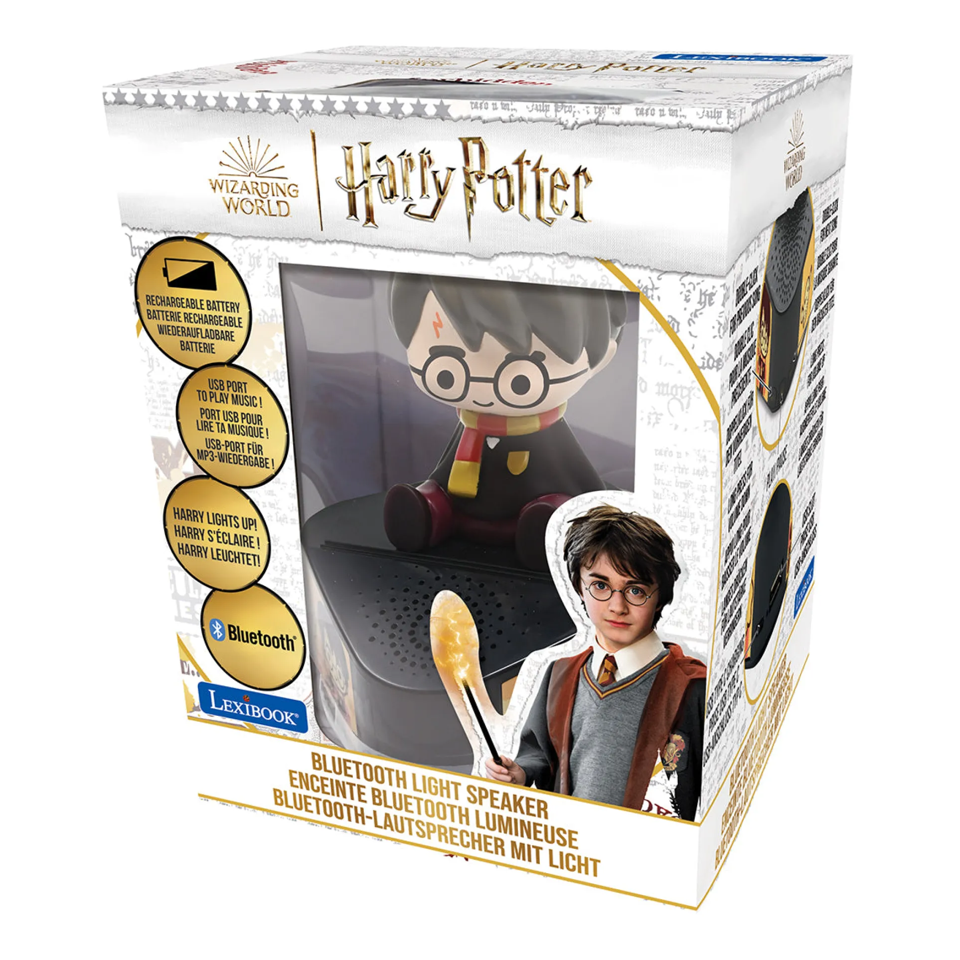 Magical Harry Potter Illuminating Bluetooth Speaker - Portable Wizardry