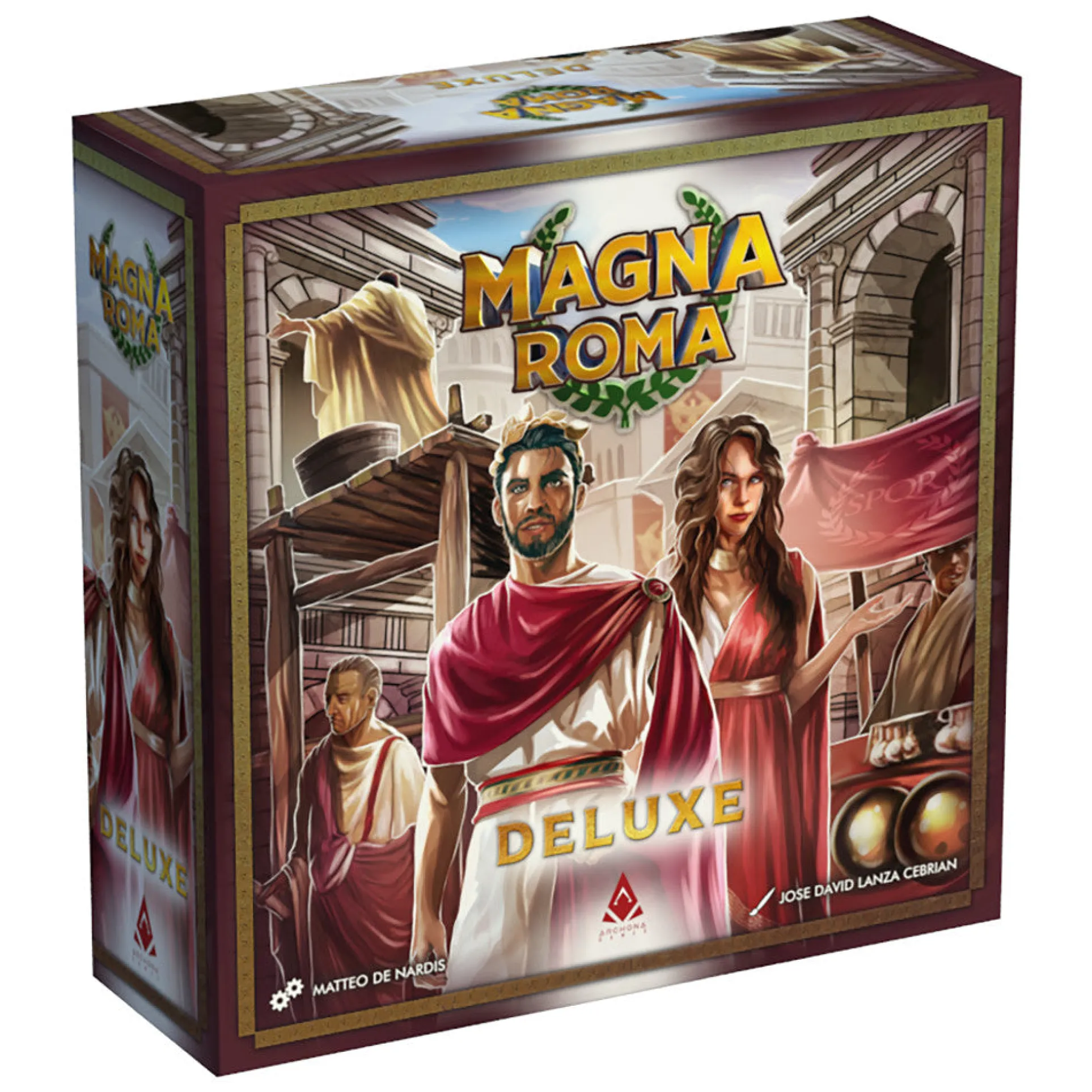 Magna Roma: Deluxe Edition - Archona Games, City Building Board Game