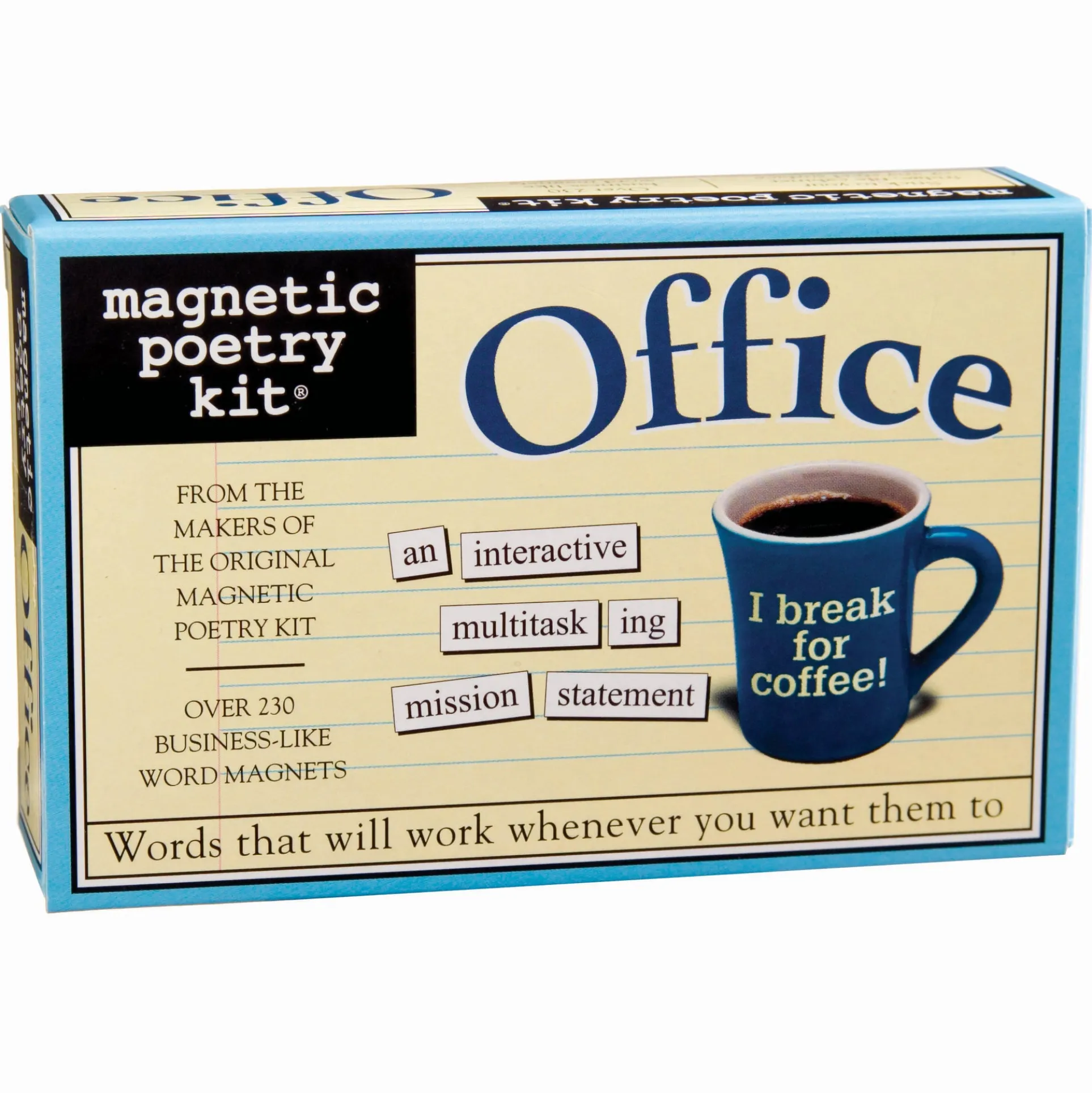 Magnetic Poetry Kit: Office Edition - Energize Your Workspace!