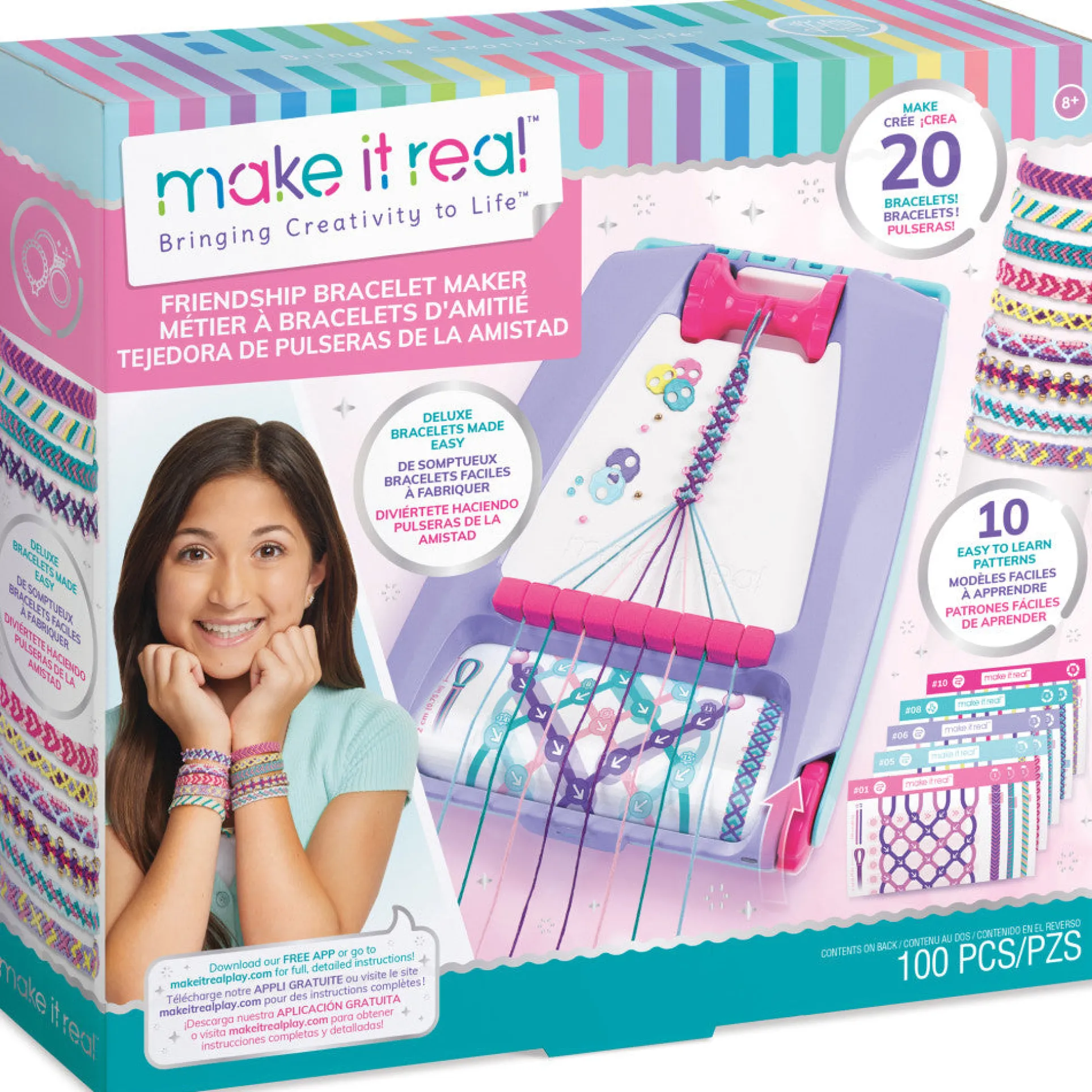 Make It Real Deluxe Friendship Bracelet Maker Kit
