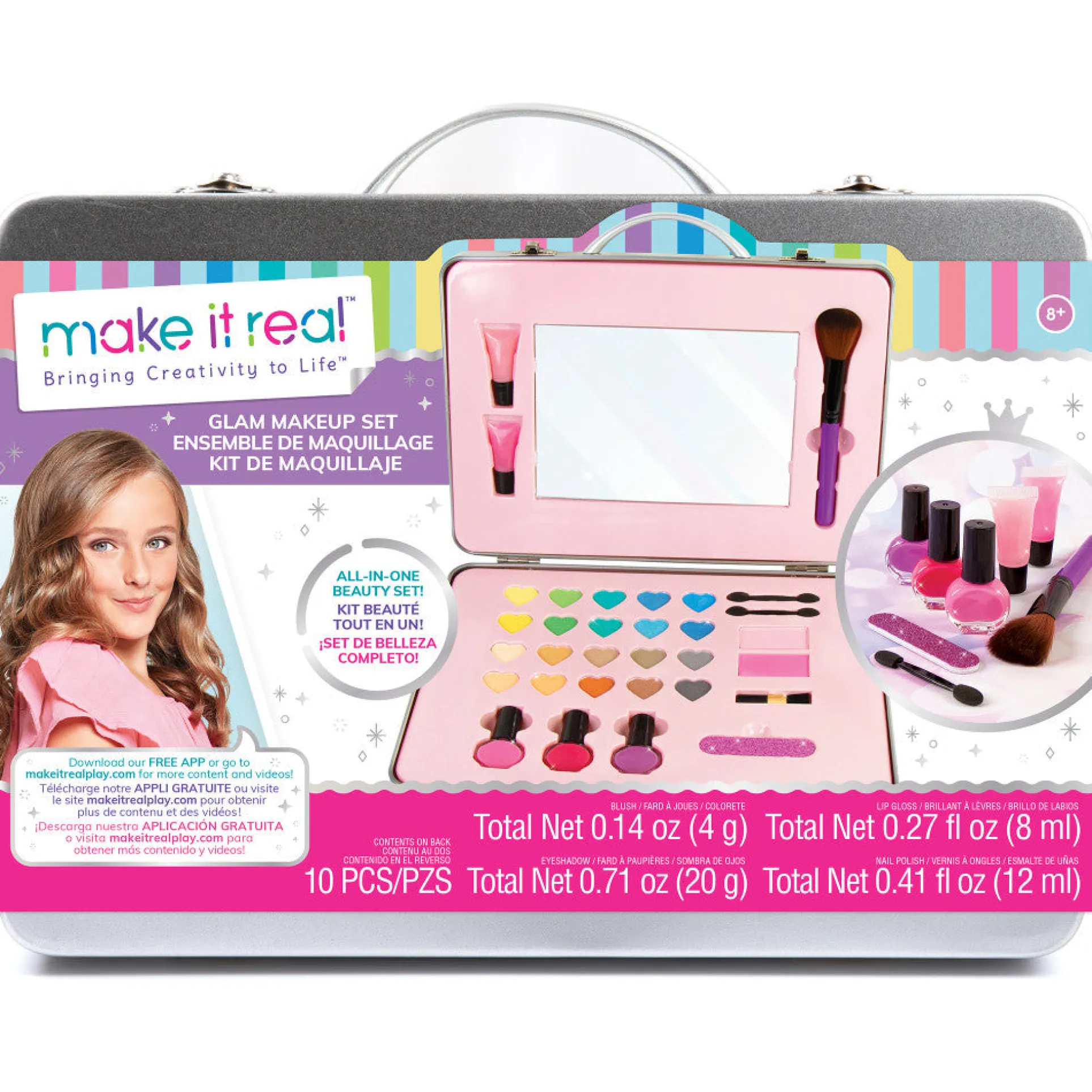 Make It Real Glam Makeup Discovery Set - Tween Cosmetic Kit
