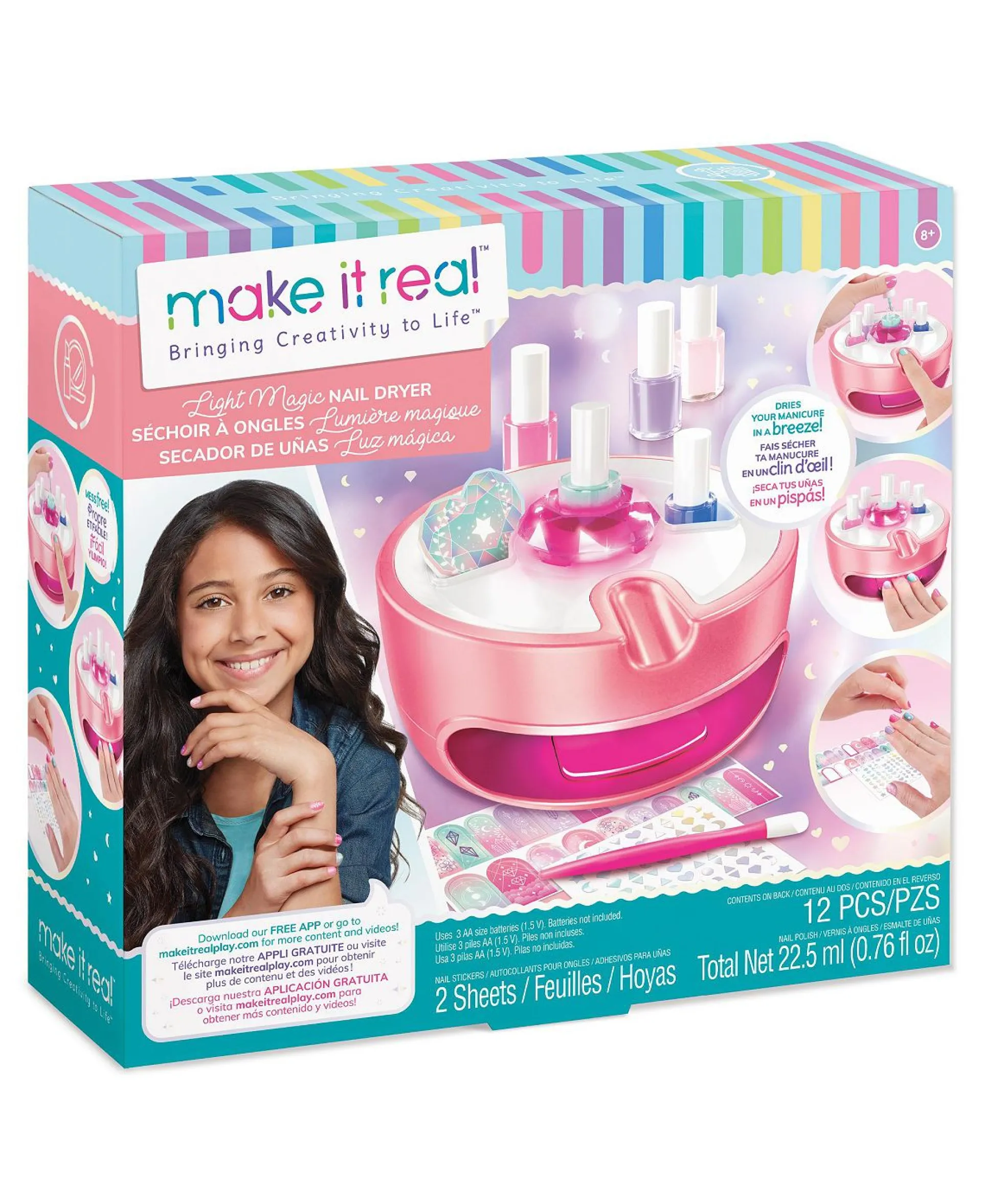 Make It Real Light Magic Manicure and Nail Art Kit