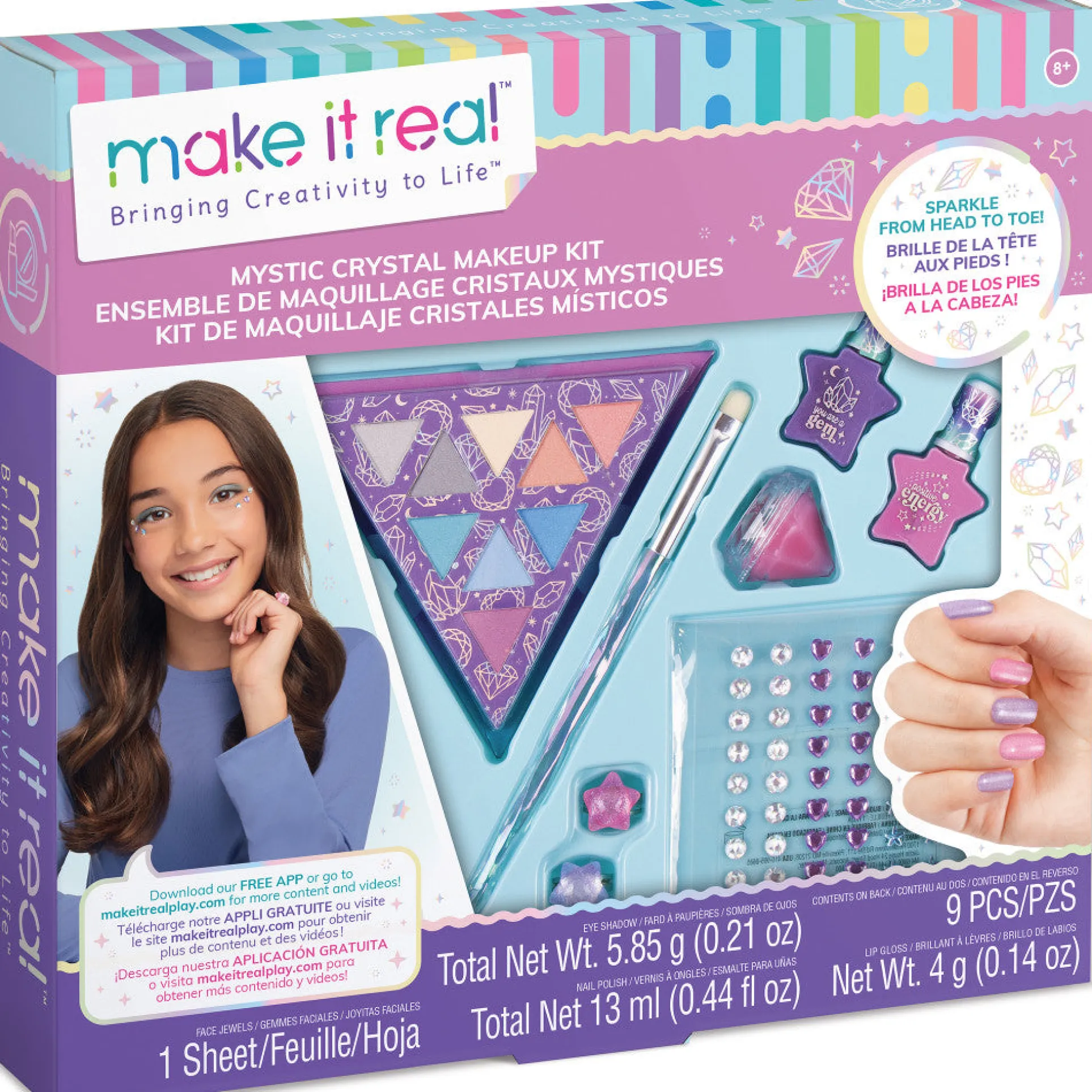 Make It Real Mystic Crystal Tween Makeup Kit - Cosmetic Set