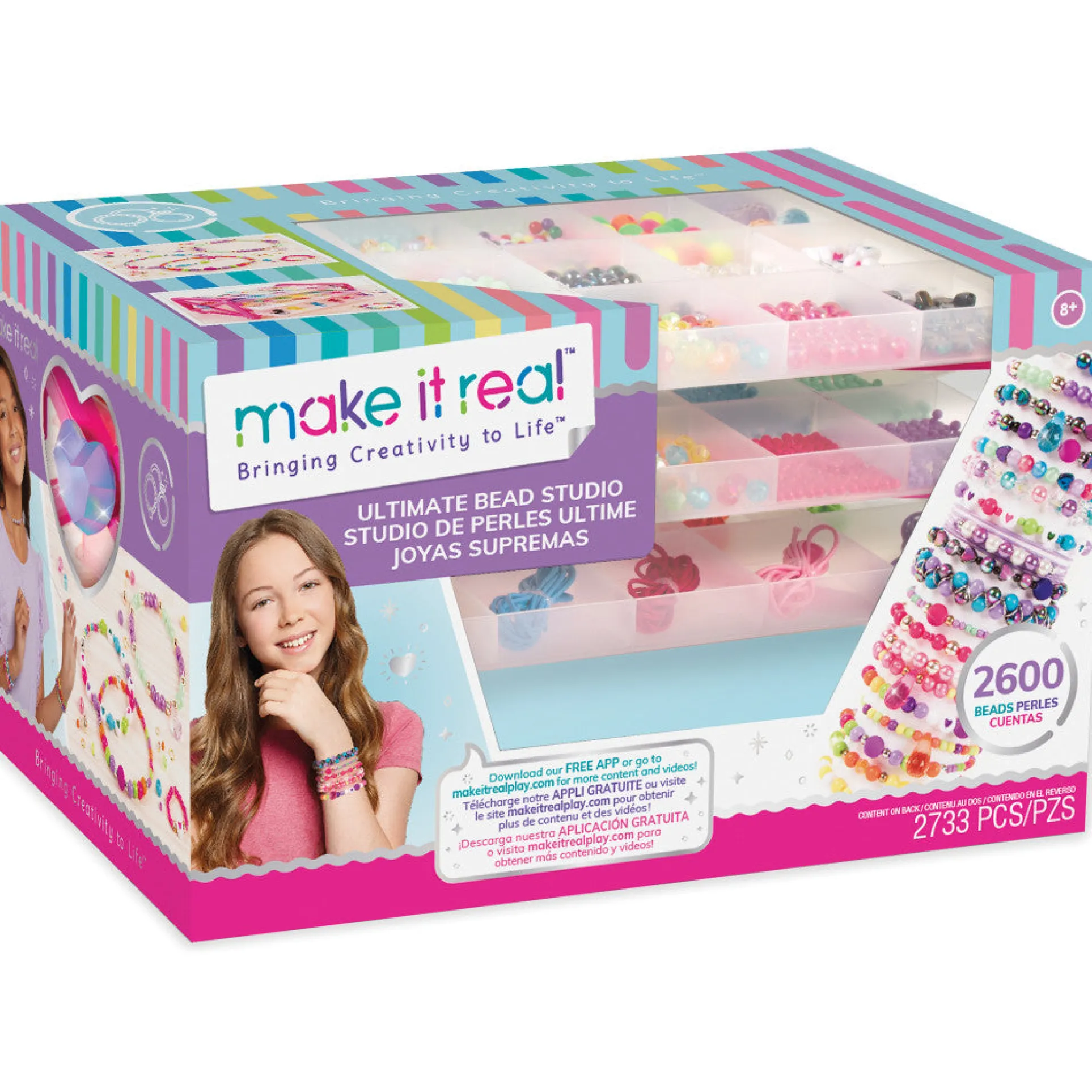 Make It Real Ultimate Bead Studio Jewelry Making Kit