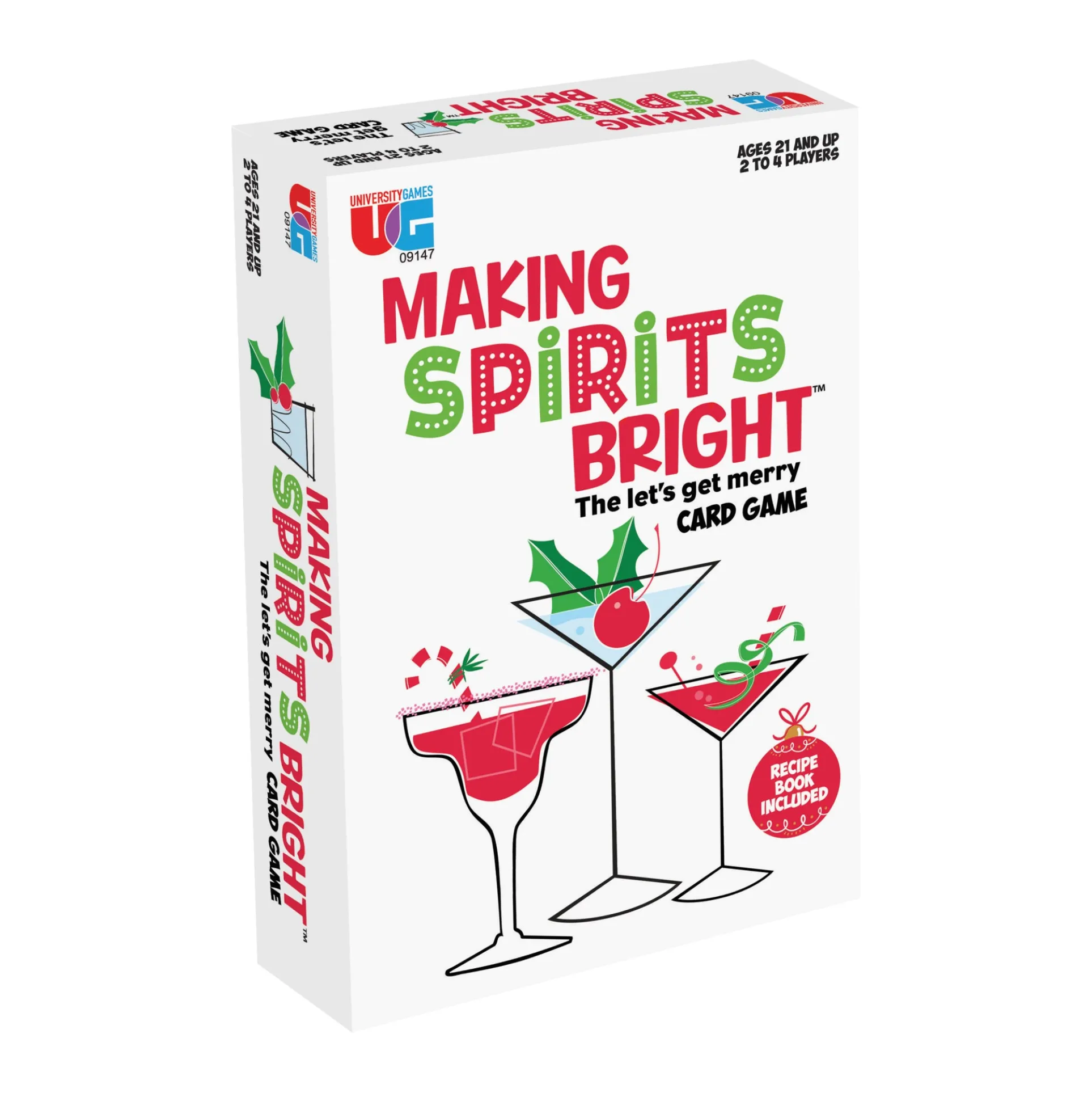 Making Spirits Bright - Let's Get Merry Holiday Card Game