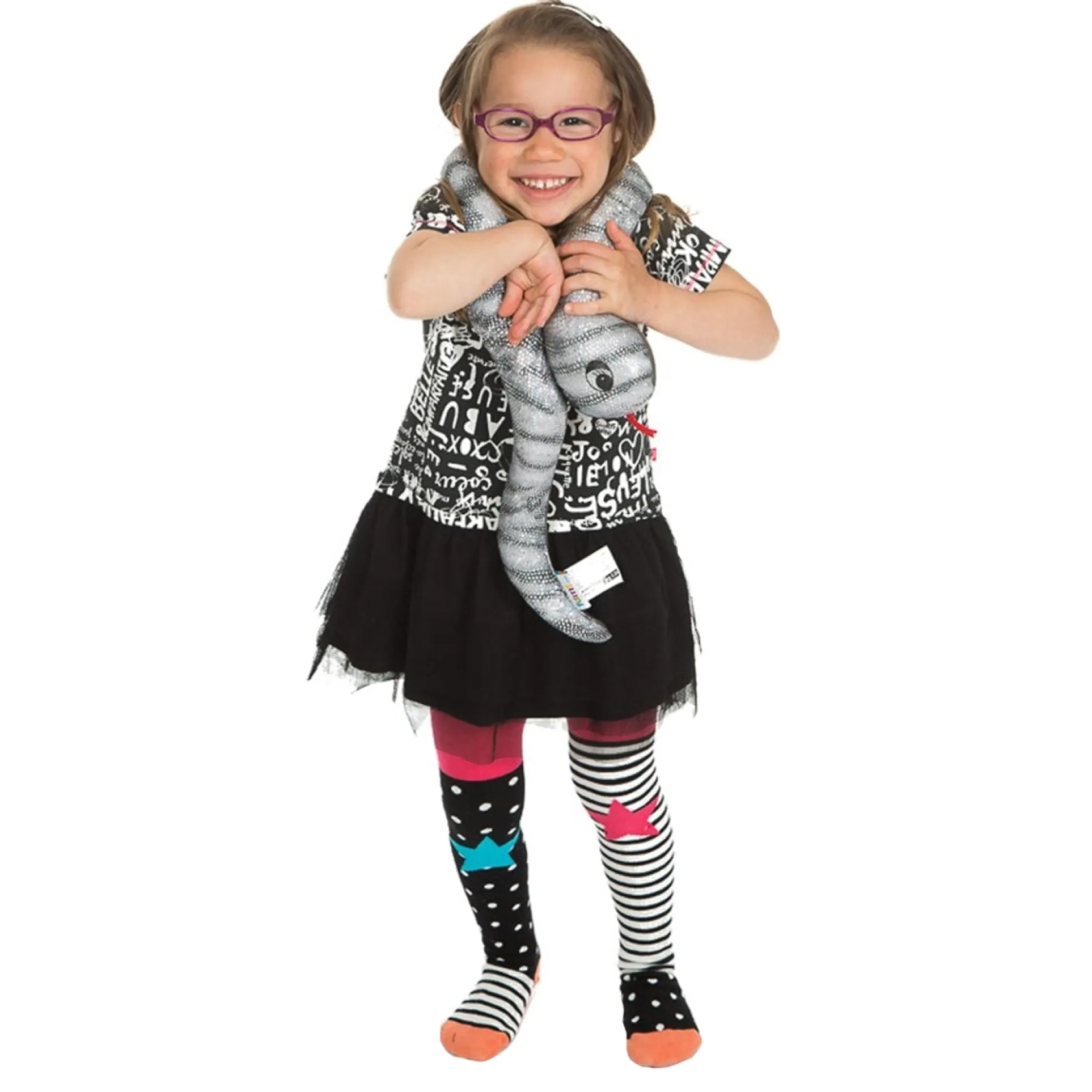 Manimo Sparkly Blue Snake Weighted Plush - 1 kg