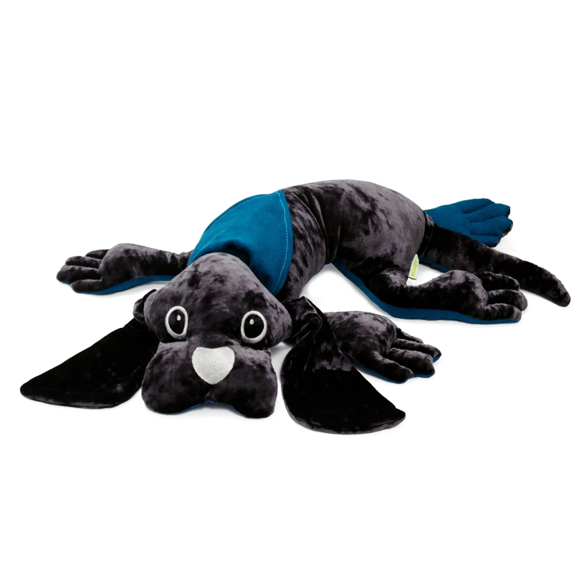 Manimo Therapeutic Weighted Plush Dog, 2.2 lb - Velvet Gray