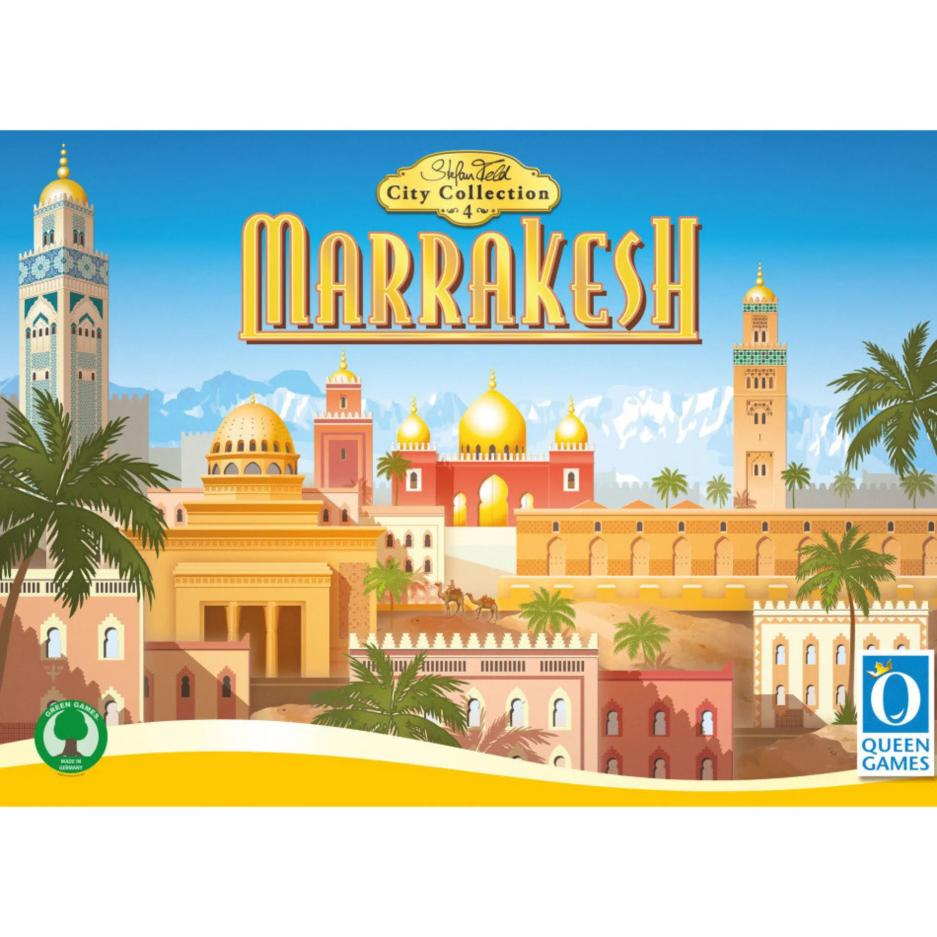 Marrakesh Essential Edition Strategy Board Game by Queen Games