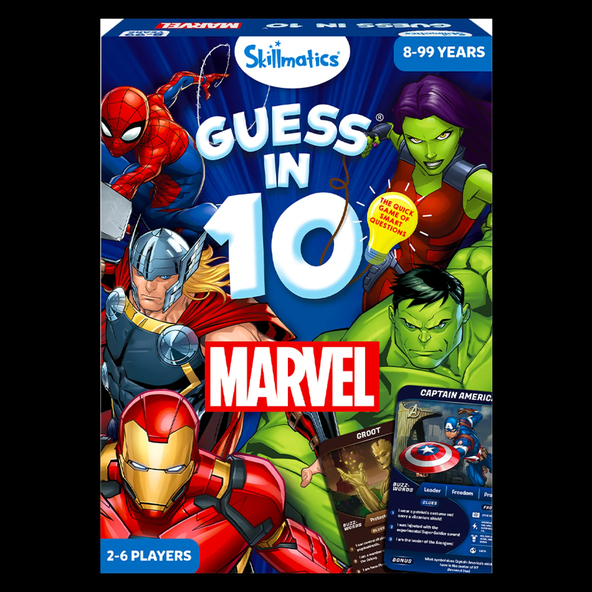 Marvel Guess in 10 Super Heroes Card Game