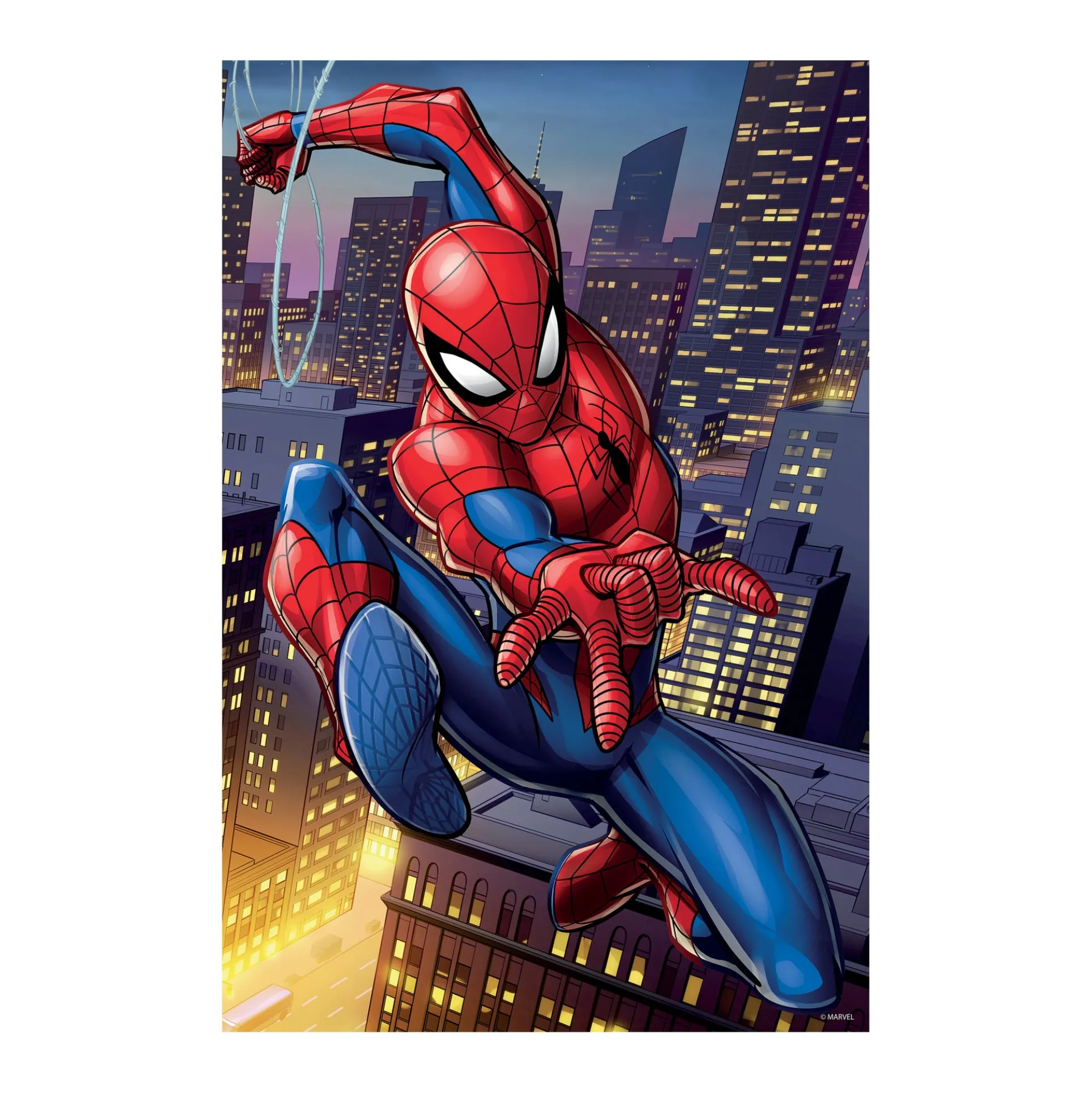 Marvel Spider-Man 3D Lenticular Jigsaw Puzzle - Collectible Tin, 300 pc