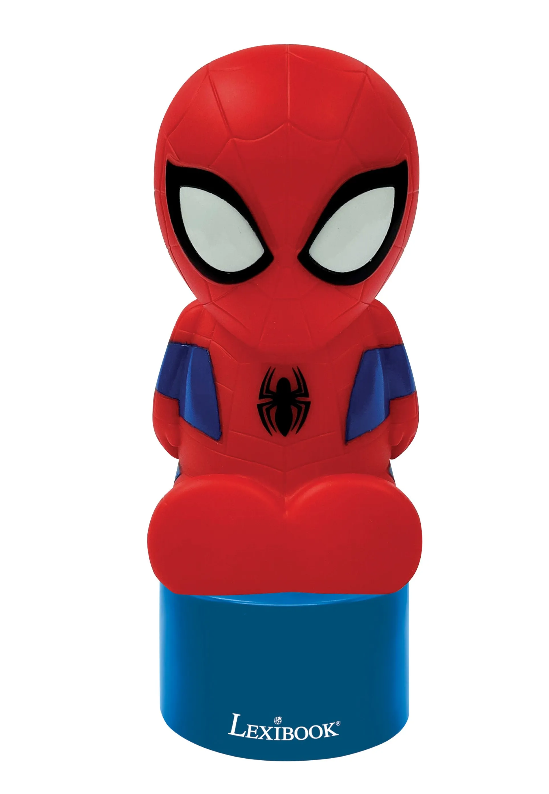 Marvel Spider-Man LED Nightlight and Speaker - Red and Blue
