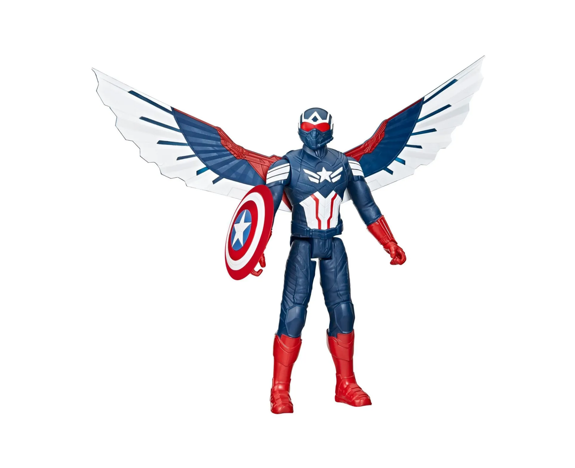 Marvel Studios Titan Hero Series Deluxe Captain America Action Figure