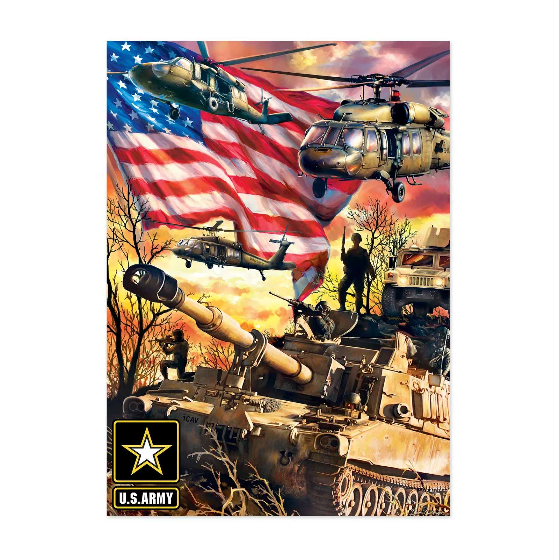MasterPieces U.S. Army Firepower Jigsaw Puzzle - 1000 pc