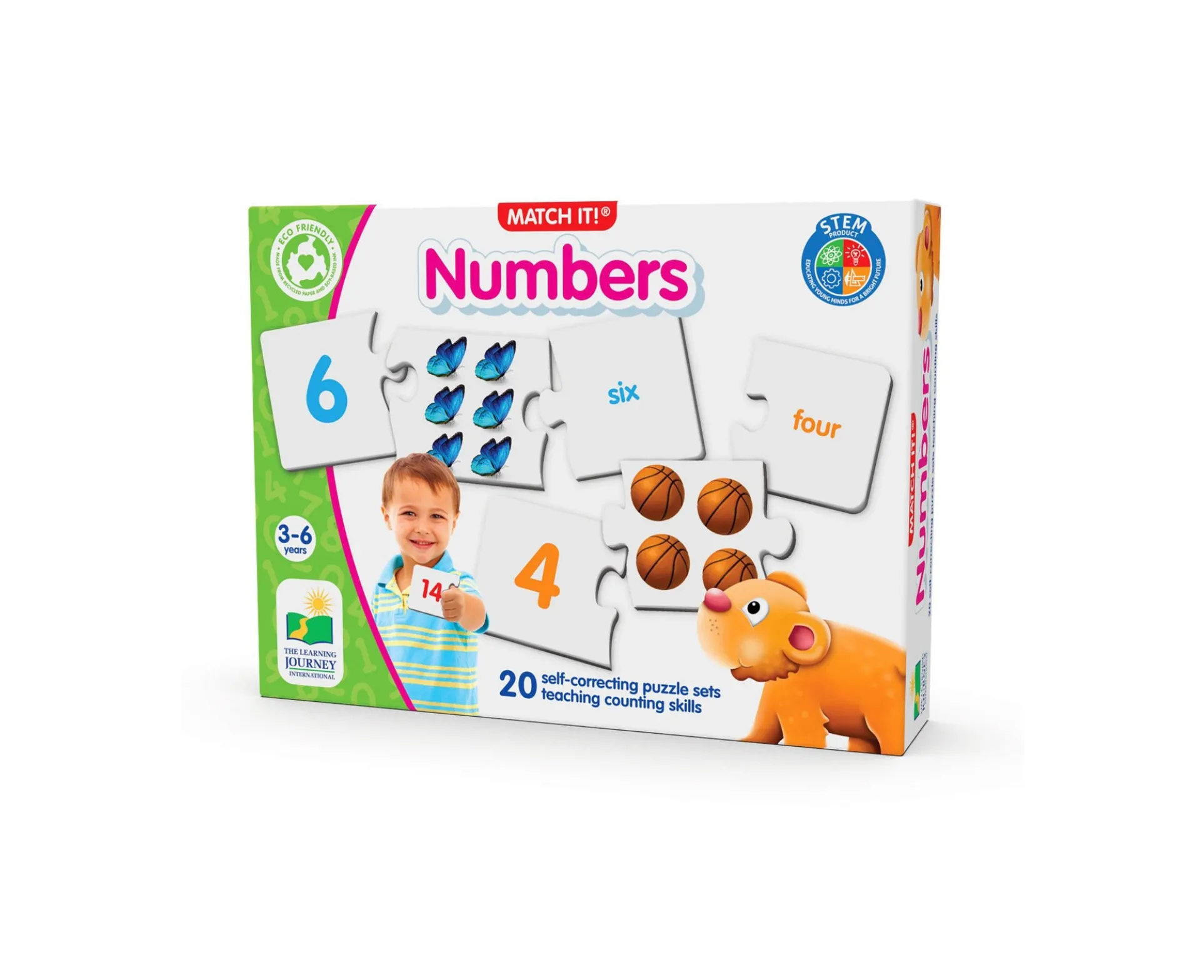 Match It! - Learning Numbers Puzzle - Educational Toy