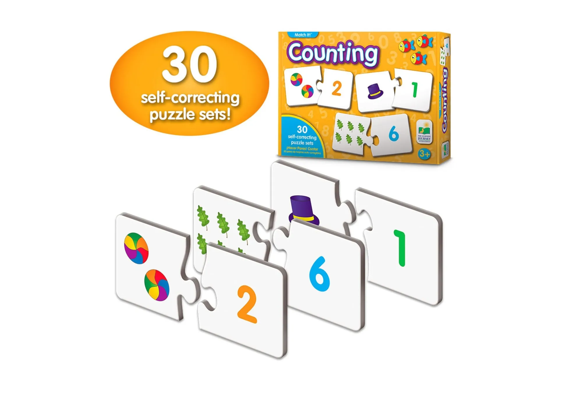 Match It! Counting - Vibrant Number Puzzle for Kids