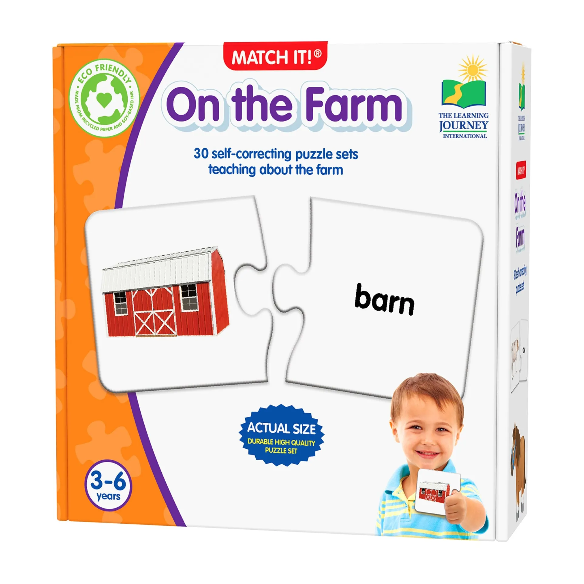 Match It! On the Farm - Educational Puzzle Game