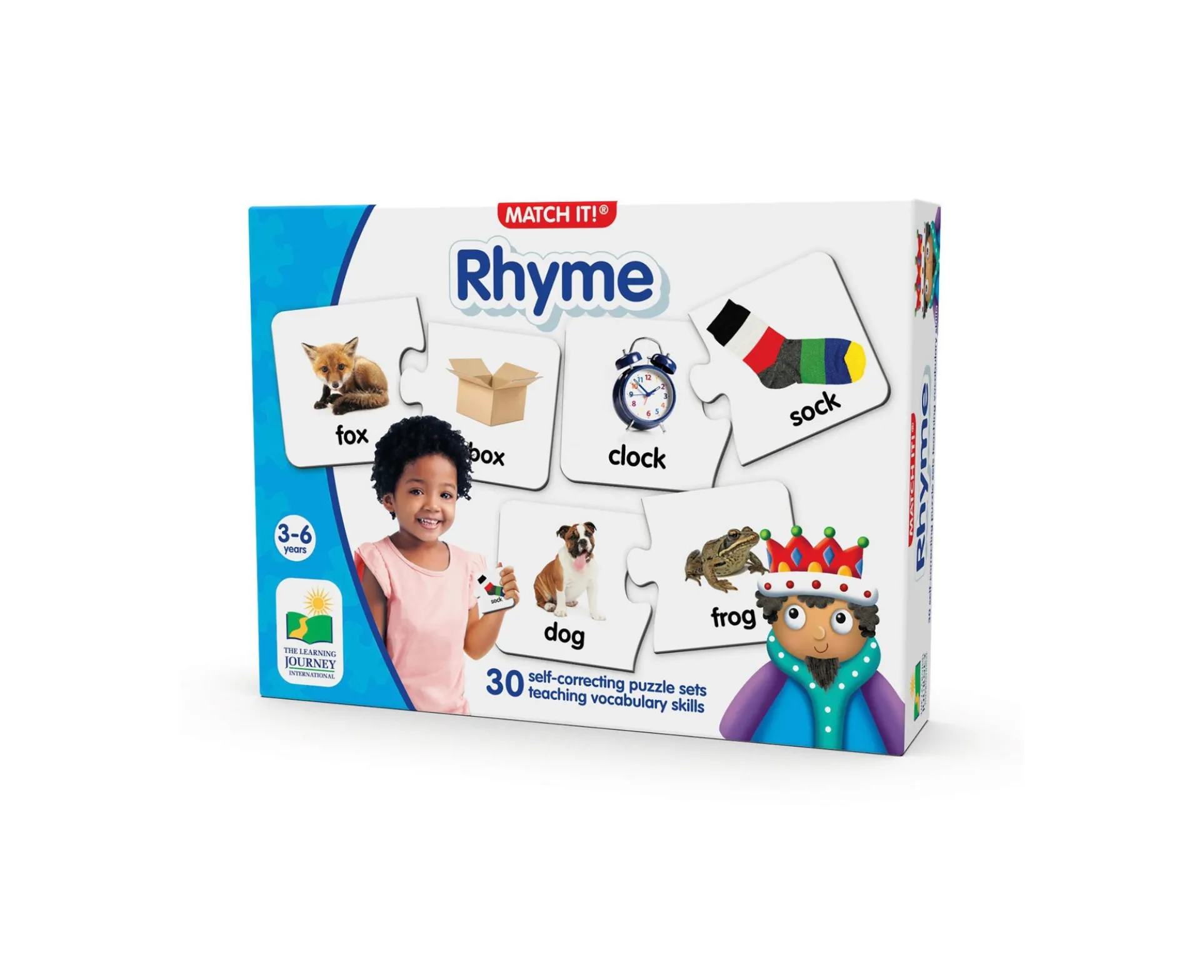 Match It! Rhyme - Vibrant Rhyming Puzzle Game for Kids