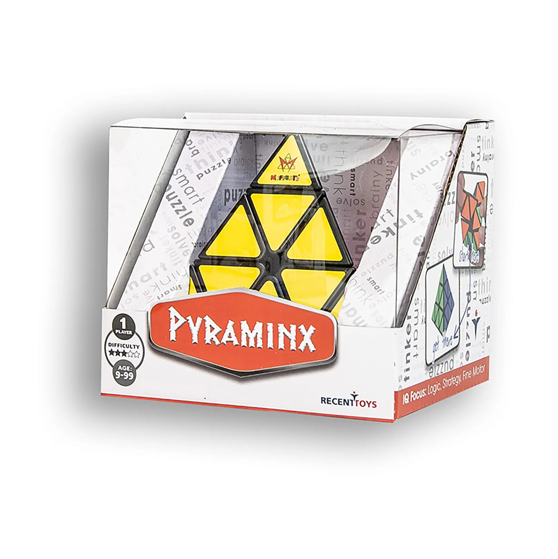 Meffert's Advanced Pyraminx 3D Puzzle - Brain Teaser