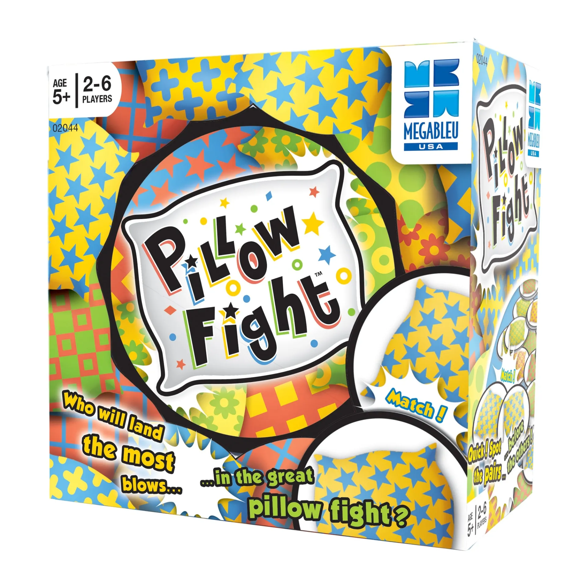 Megableu USA Pillow Fight Card Game - Portable Tin Edition