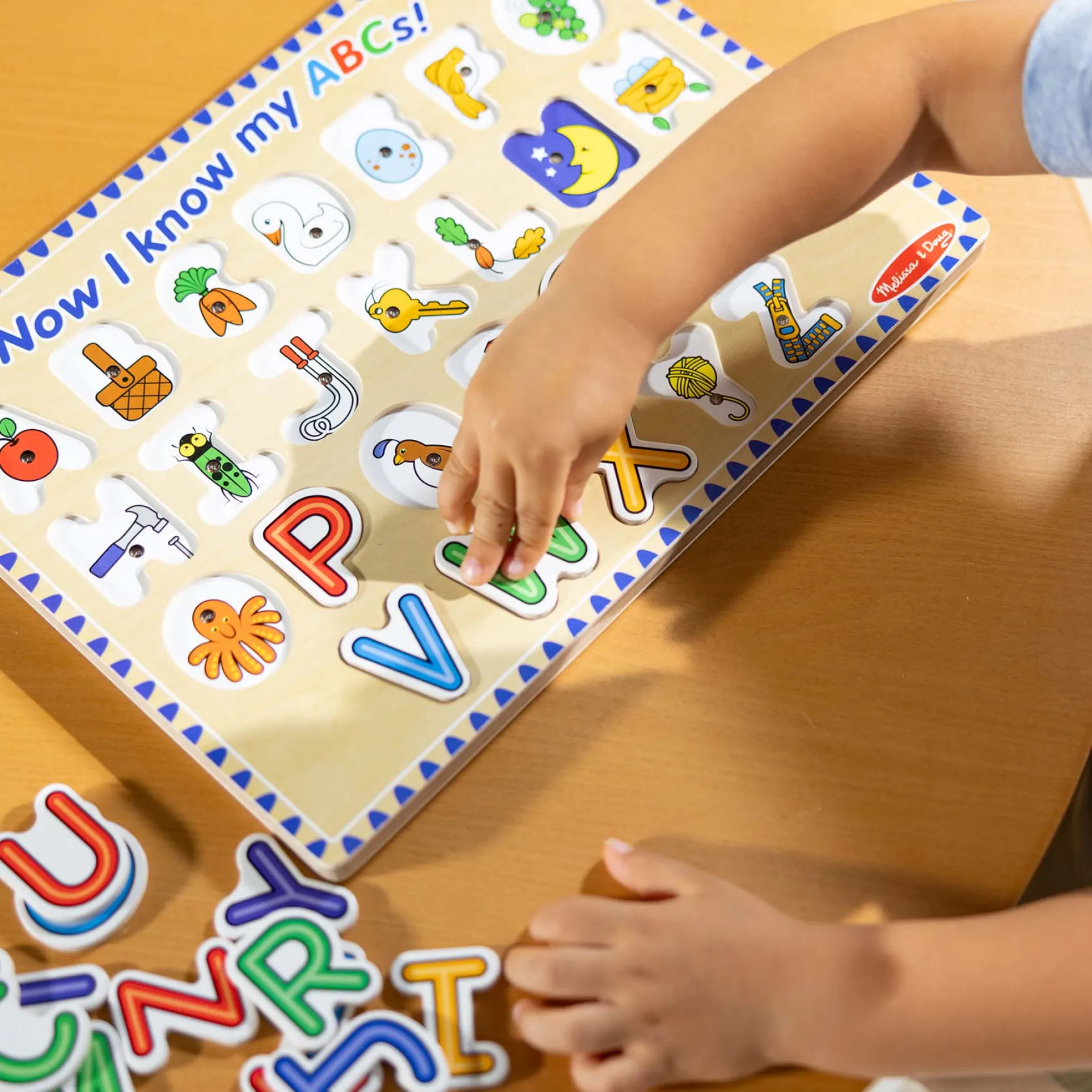 Melissa & Doug Alphabet Sound Puzzle - Vibrant 26-Piece Learning Toy