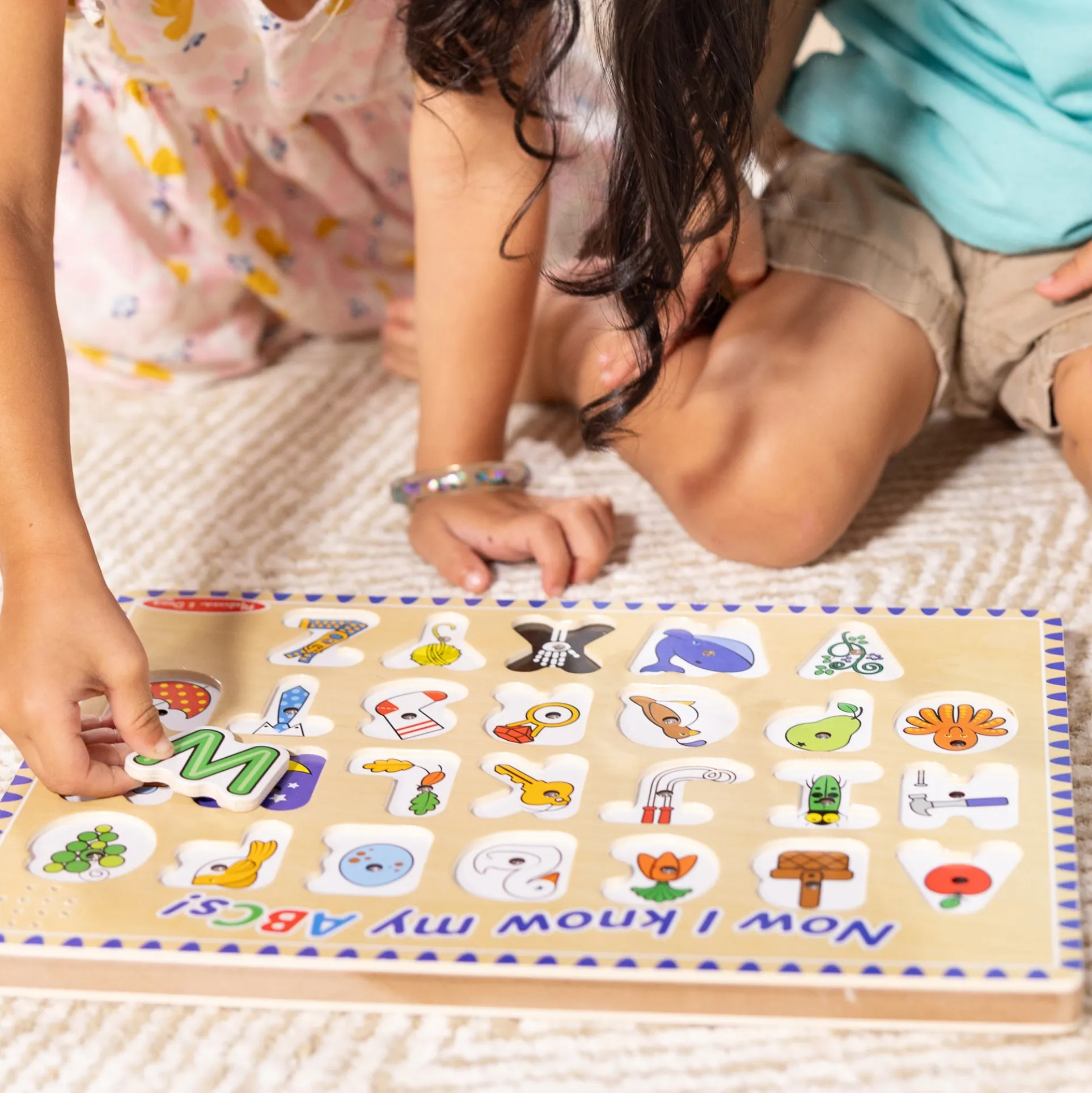 Melissa & Doug Alphabet Sound Puzzle - Vibrant 26-Piece Learning Toy