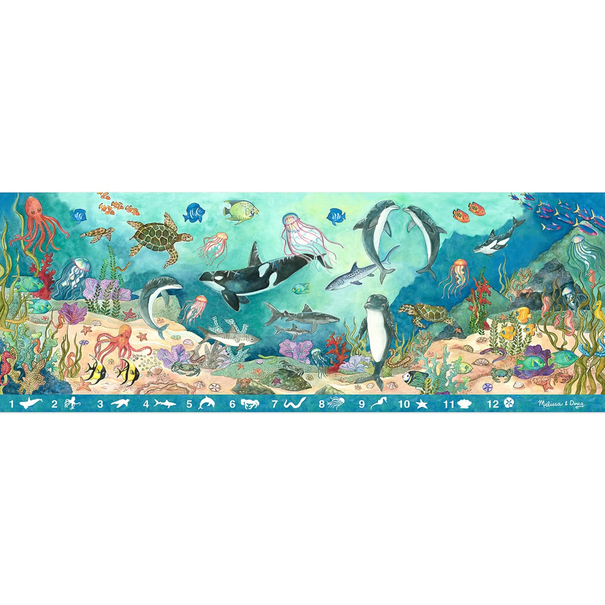 Melissa & Doug Beneath the Waves 48-Piece Floor Puzzle