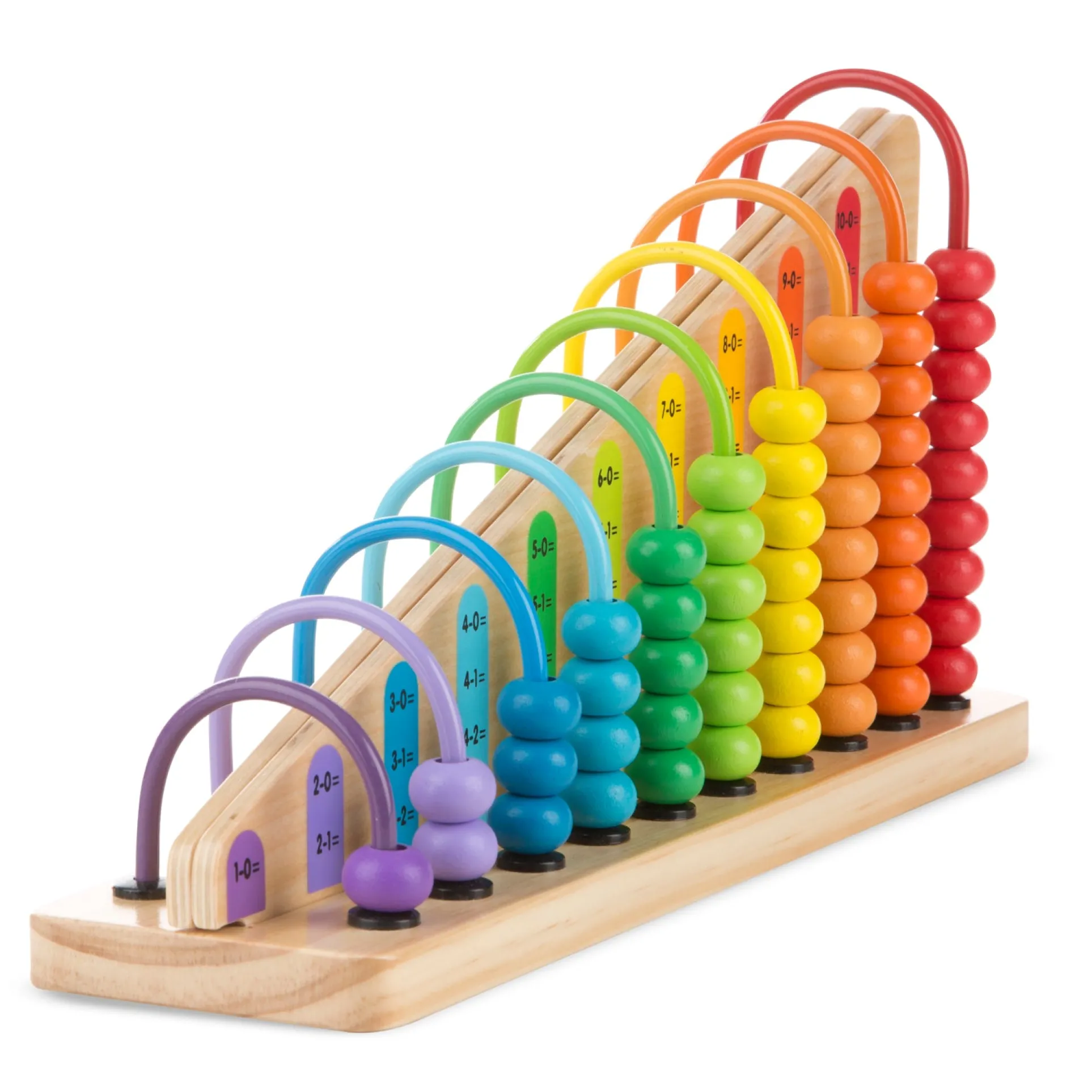 Melissa & Doug Educational Add & Subtract Abacus - Colorful Learning Toy