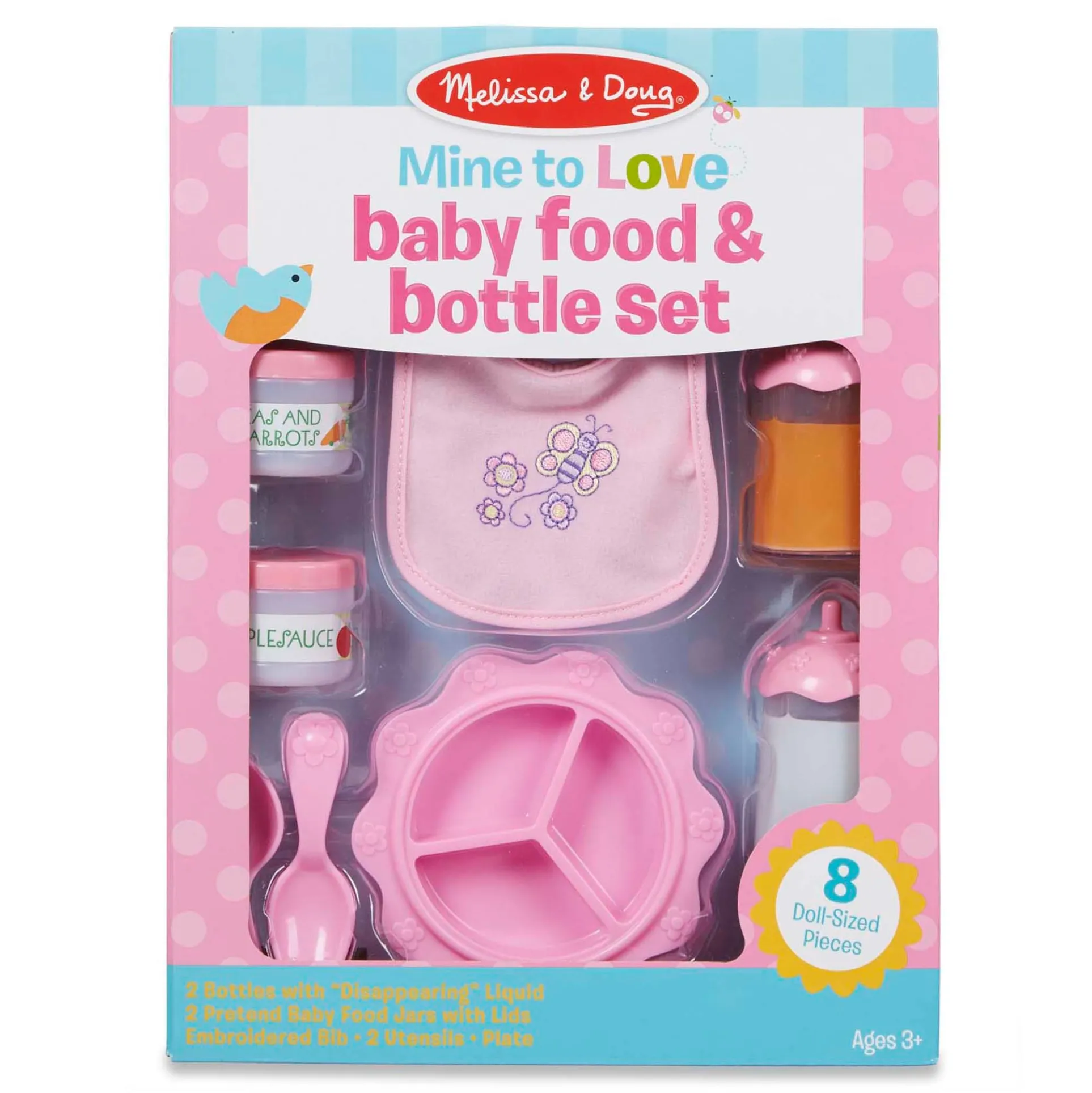 Melissa & Doug Mine to Love Baby Doll Mealtime Playset