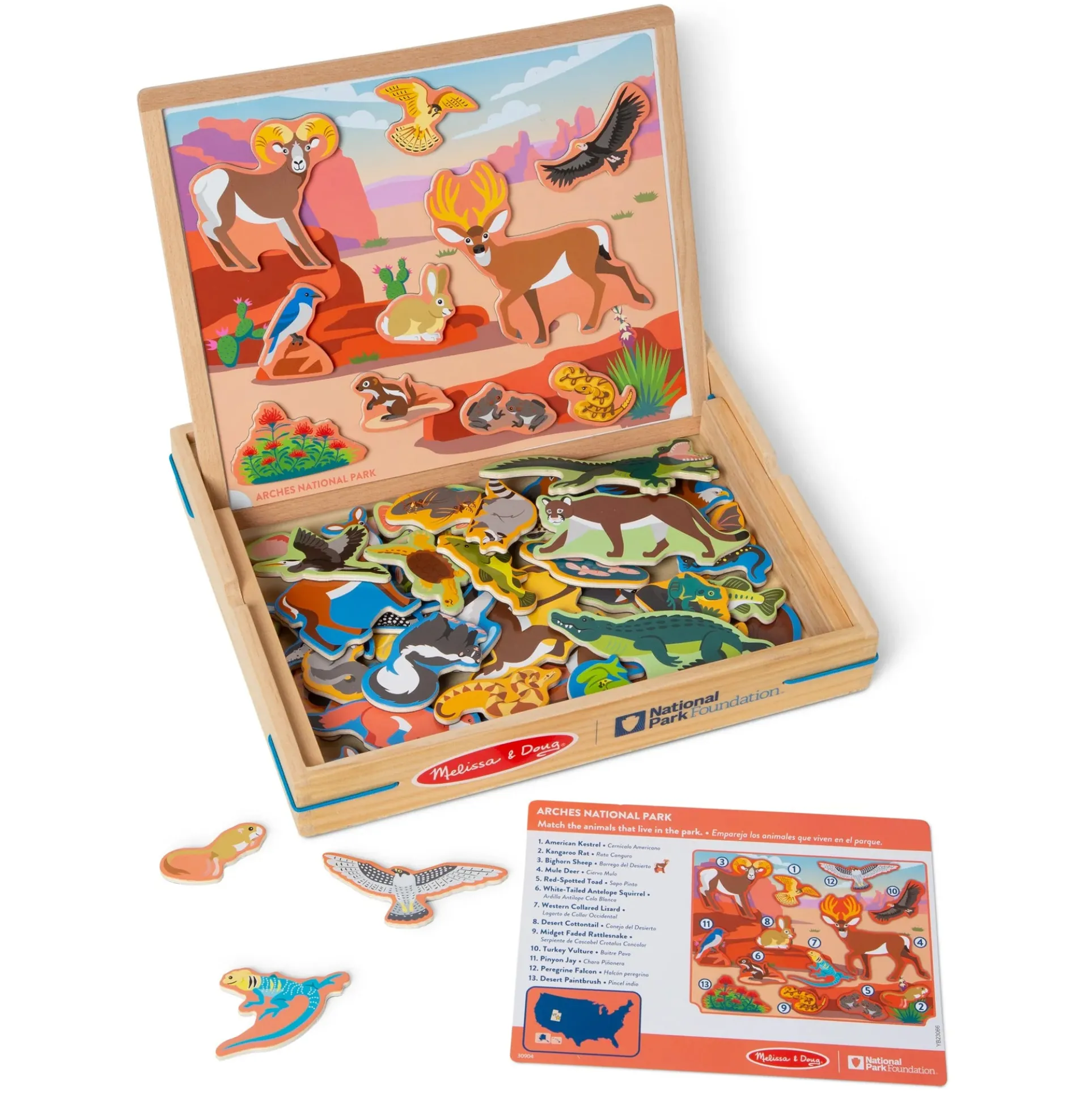 Melissa & Doug National Parks Magnetic Matching Game