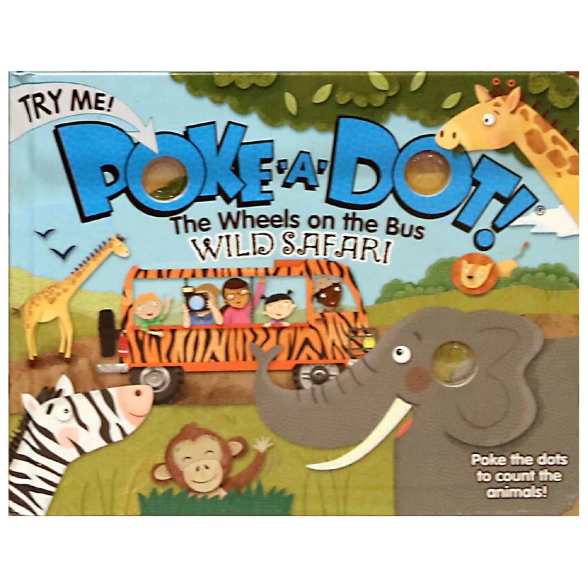 Melissa & Doug Poke-A-Dot! The Wheels on the Bus Interactive Book