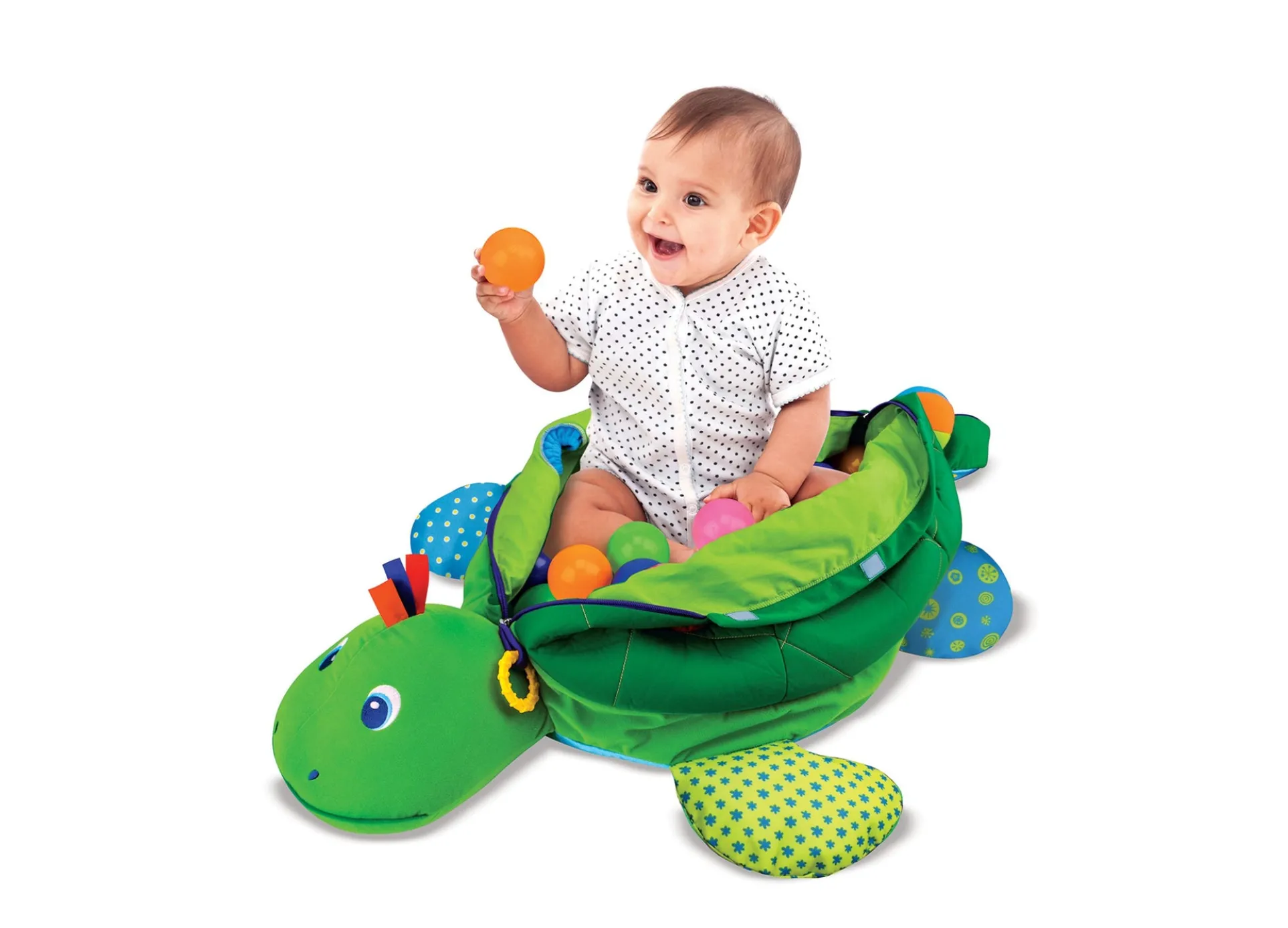 Melissa & Doug Turtle Ball Pit ‚Äì Colorful Indoor Playset