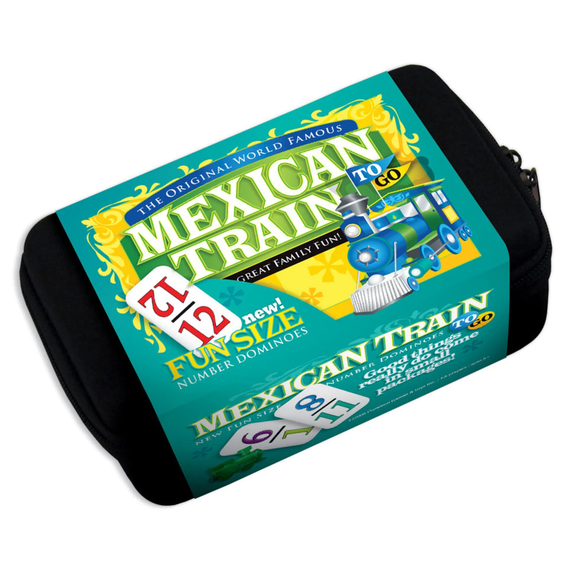 Mexican Train To Go Number Dominoes Set by Puremco
