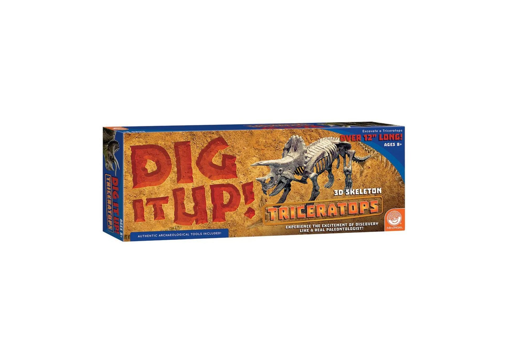 MindWare Dig It Up! Triceratops Dinosaur Model Excavation Kit