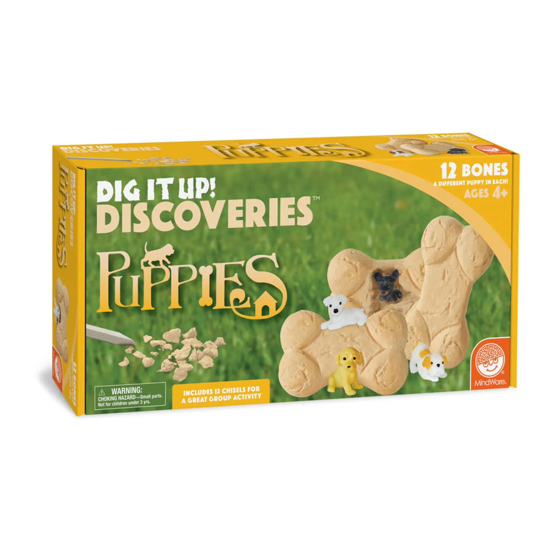 MindWare Dig It Up! Discoveries: Puppies - Excavation Kit