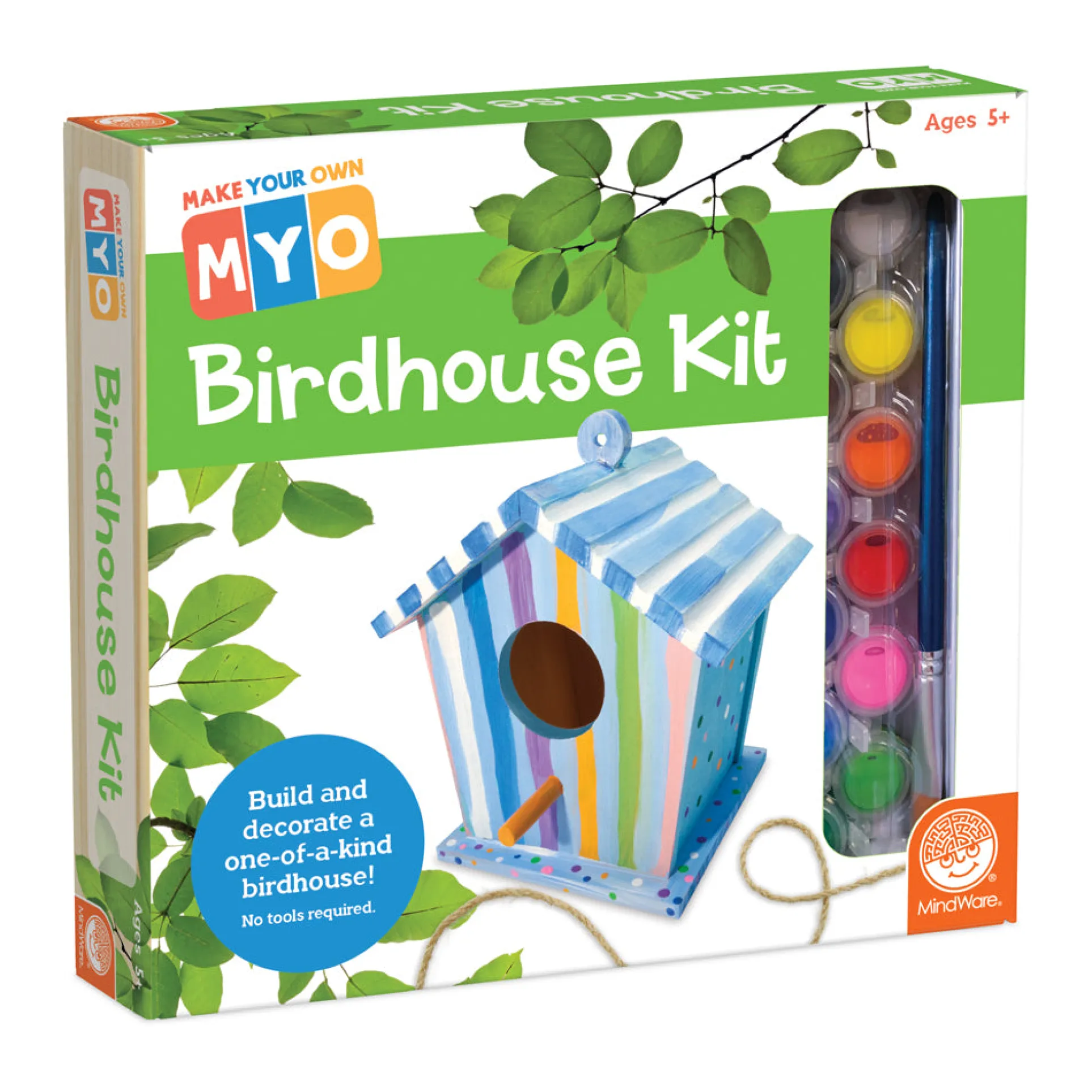 MindWare DIY Birdhouse Creation Kit - Complete Crafting Set