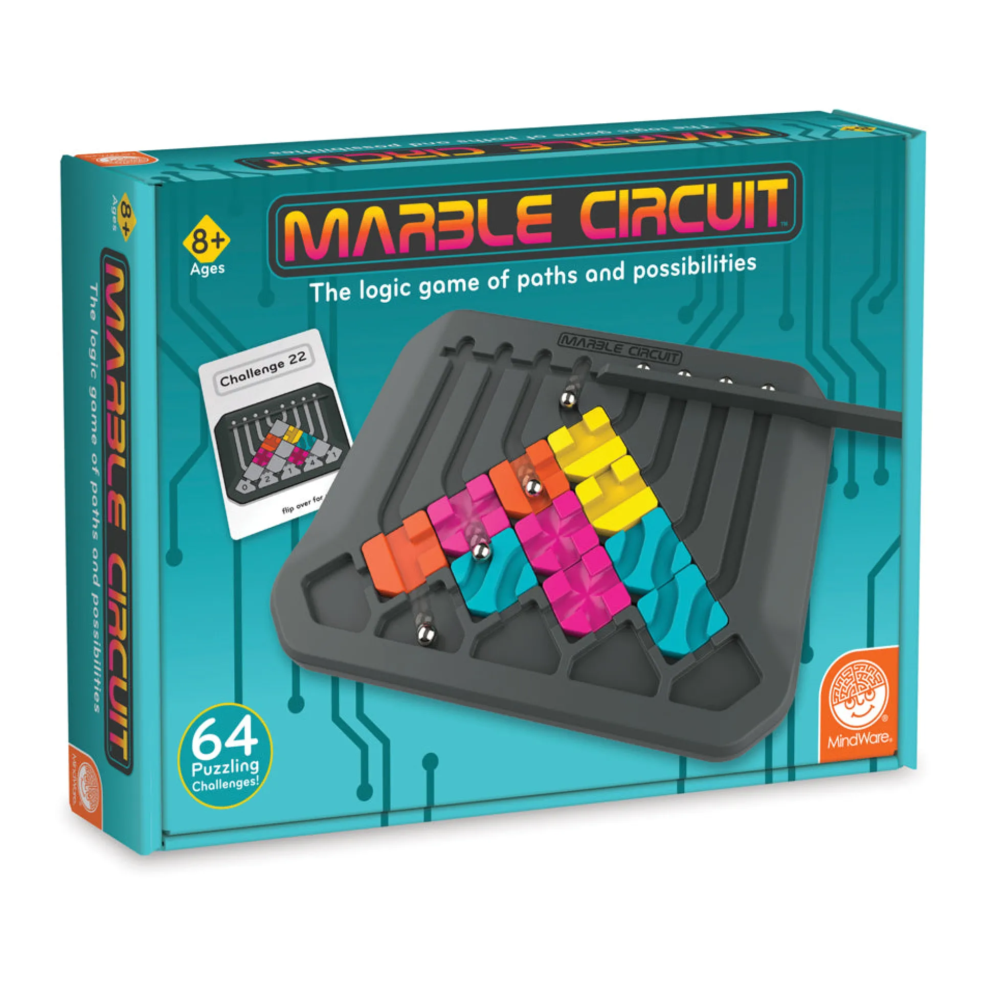 MindWare Marble Circuit ‚Äì Multi-Directional Marble Maze Game